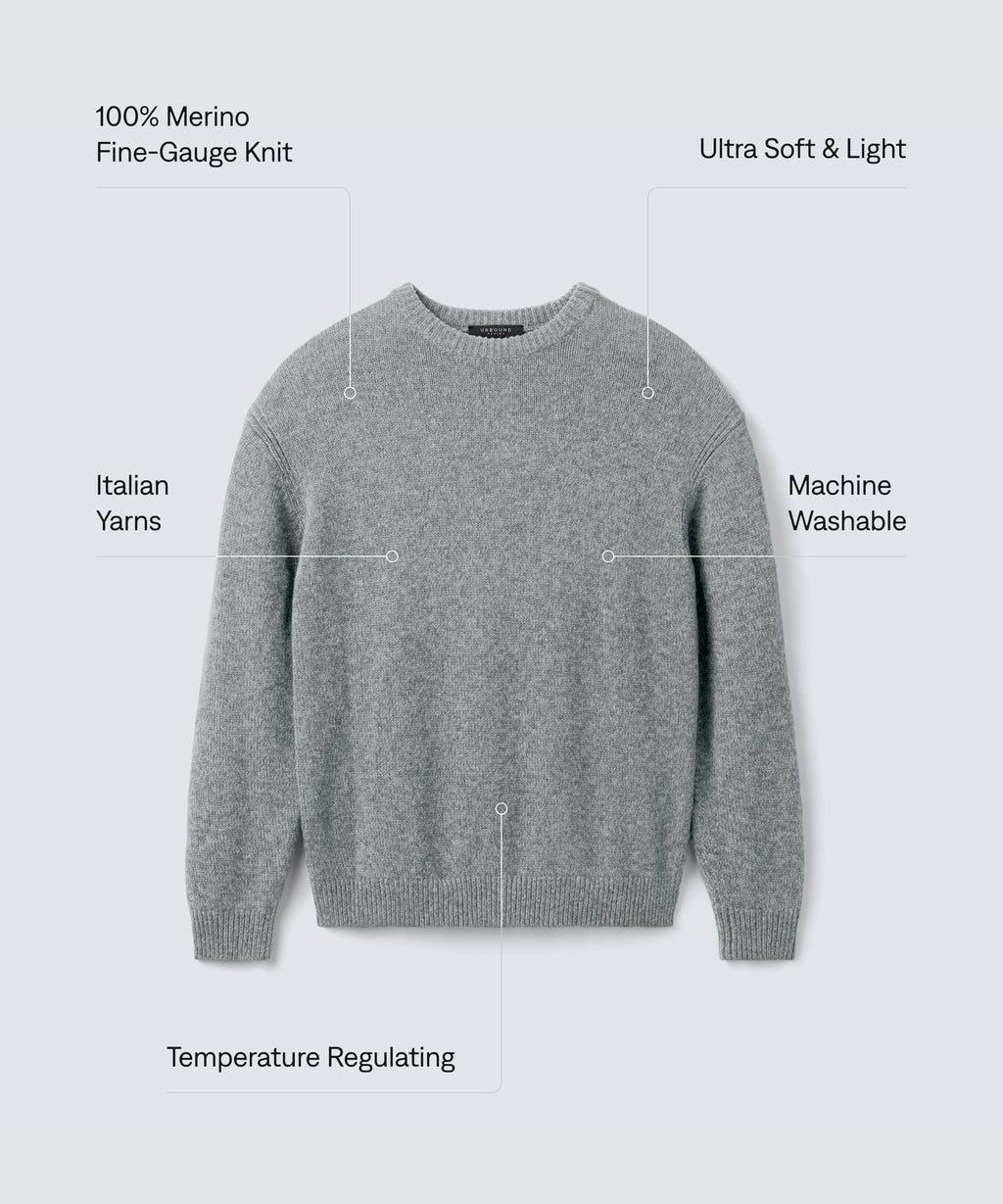 Men's Merino Lofty Knit Sweater