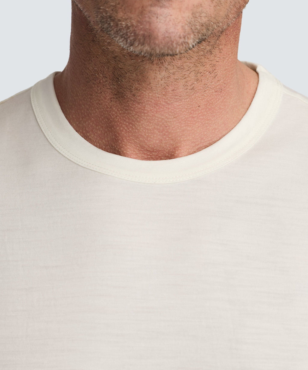 Men's Tall Merino Crew Neck T-Shirt
