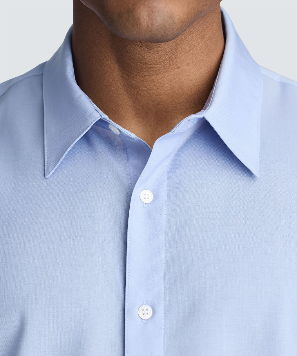 Men's Merino Poplin Button-Up