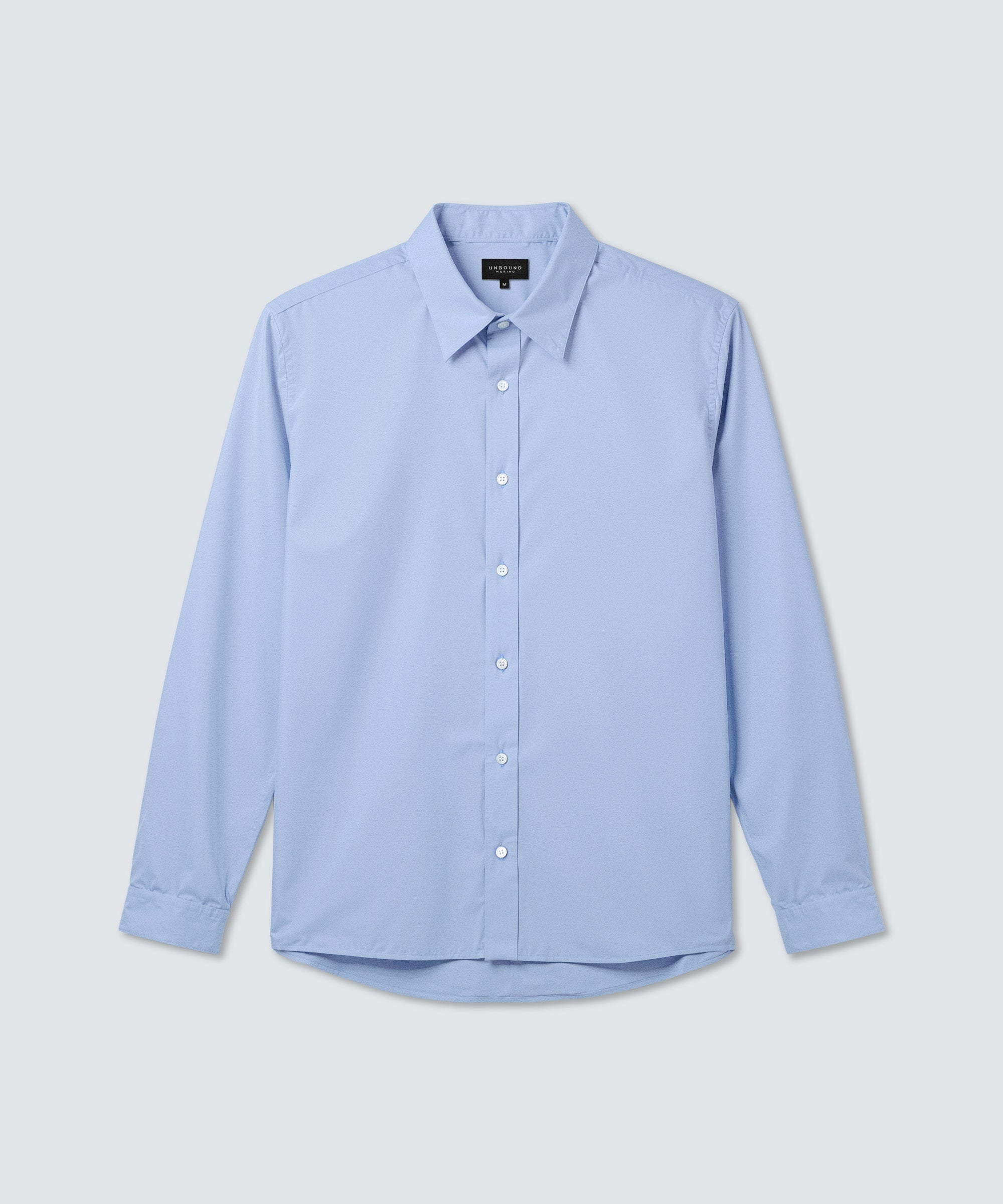 Men's Merino Poplin Button-Up