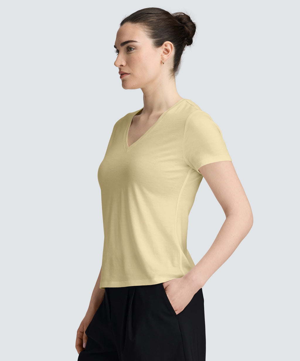 Women's Merino V-Neck T-Shirt