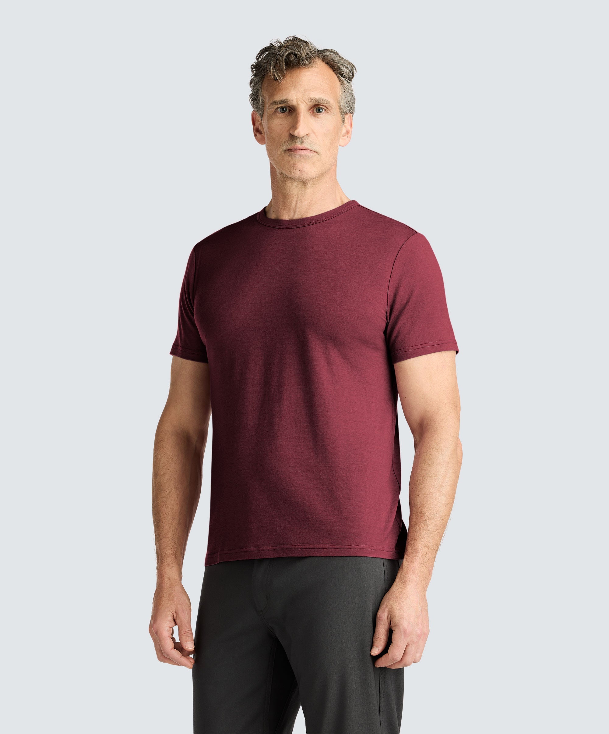 Men's Merino Crew Neck T-Shirt