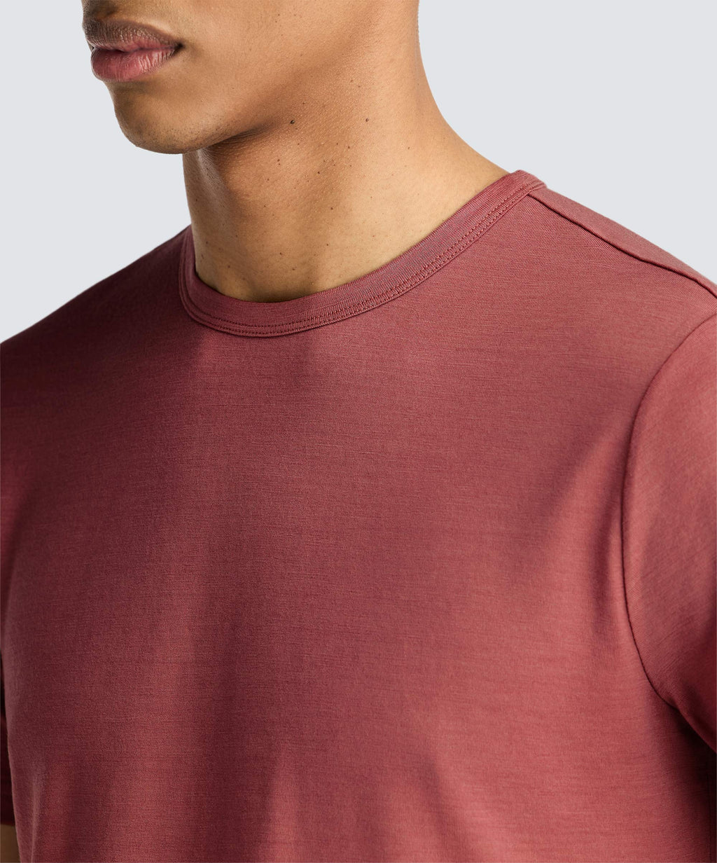 Men's Merino Crew Neck T-Shirt