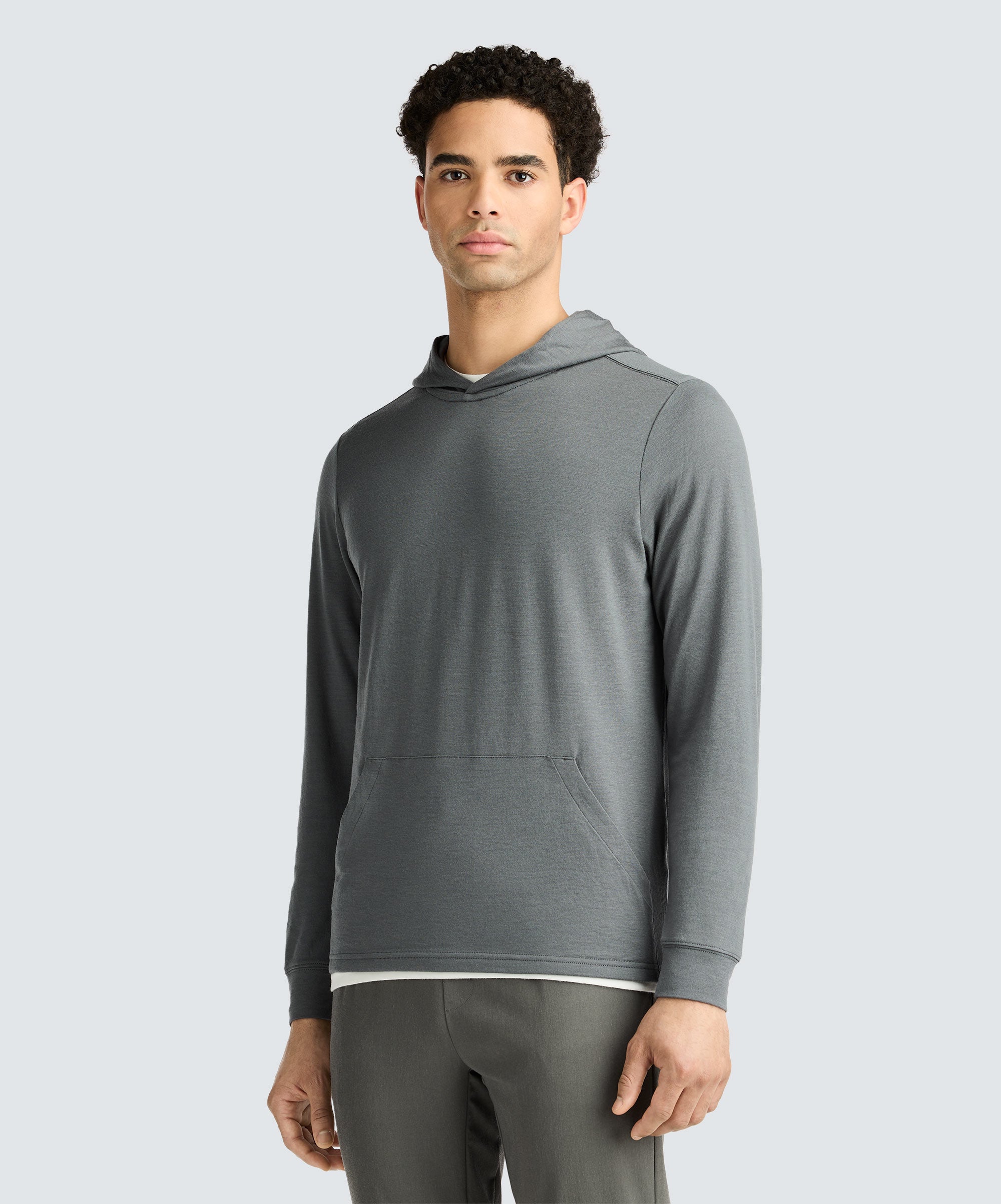 Men's Ultralight Merino Packable Hoodie