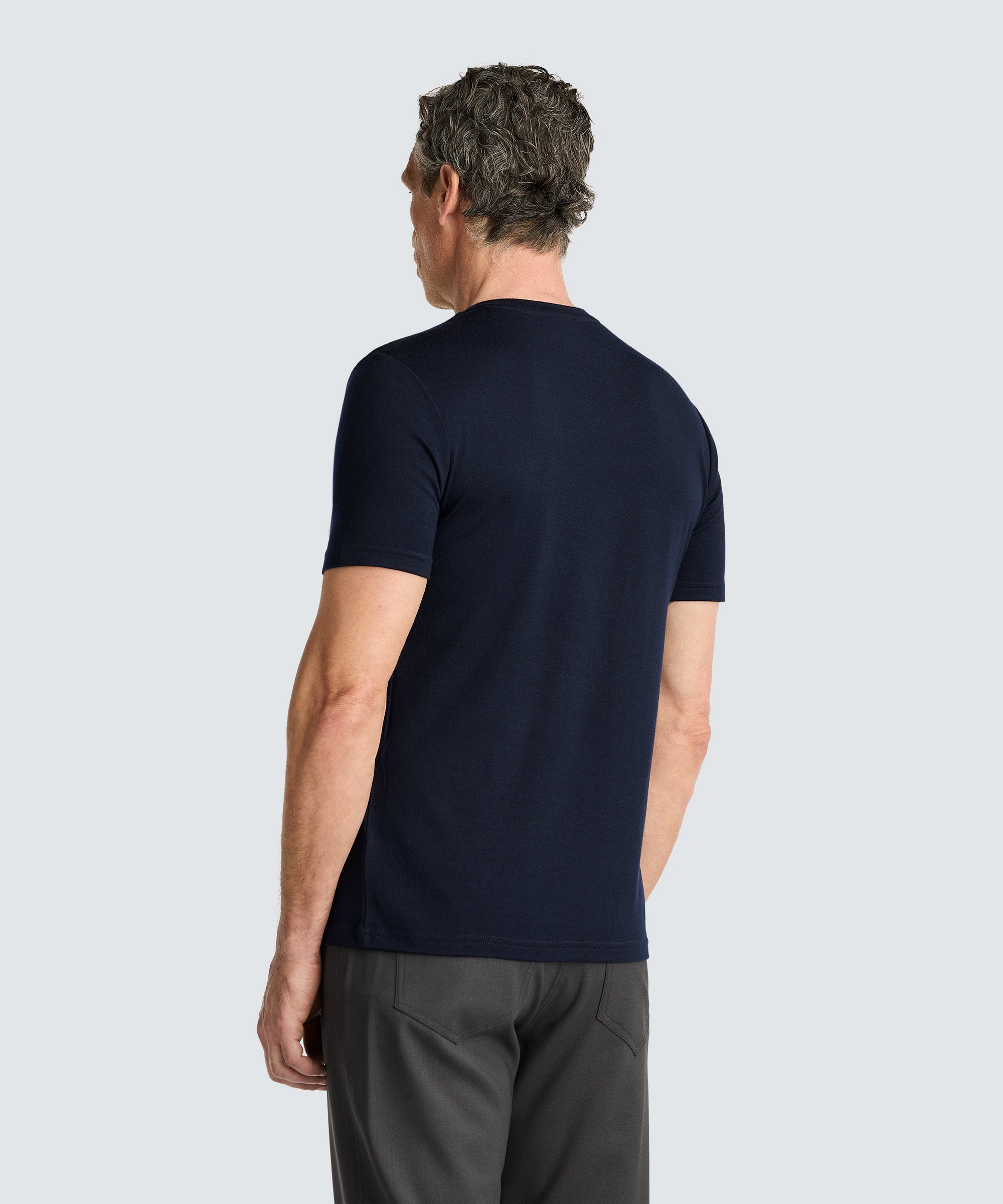 Men's Tall Merino V-Neck T-Shirt