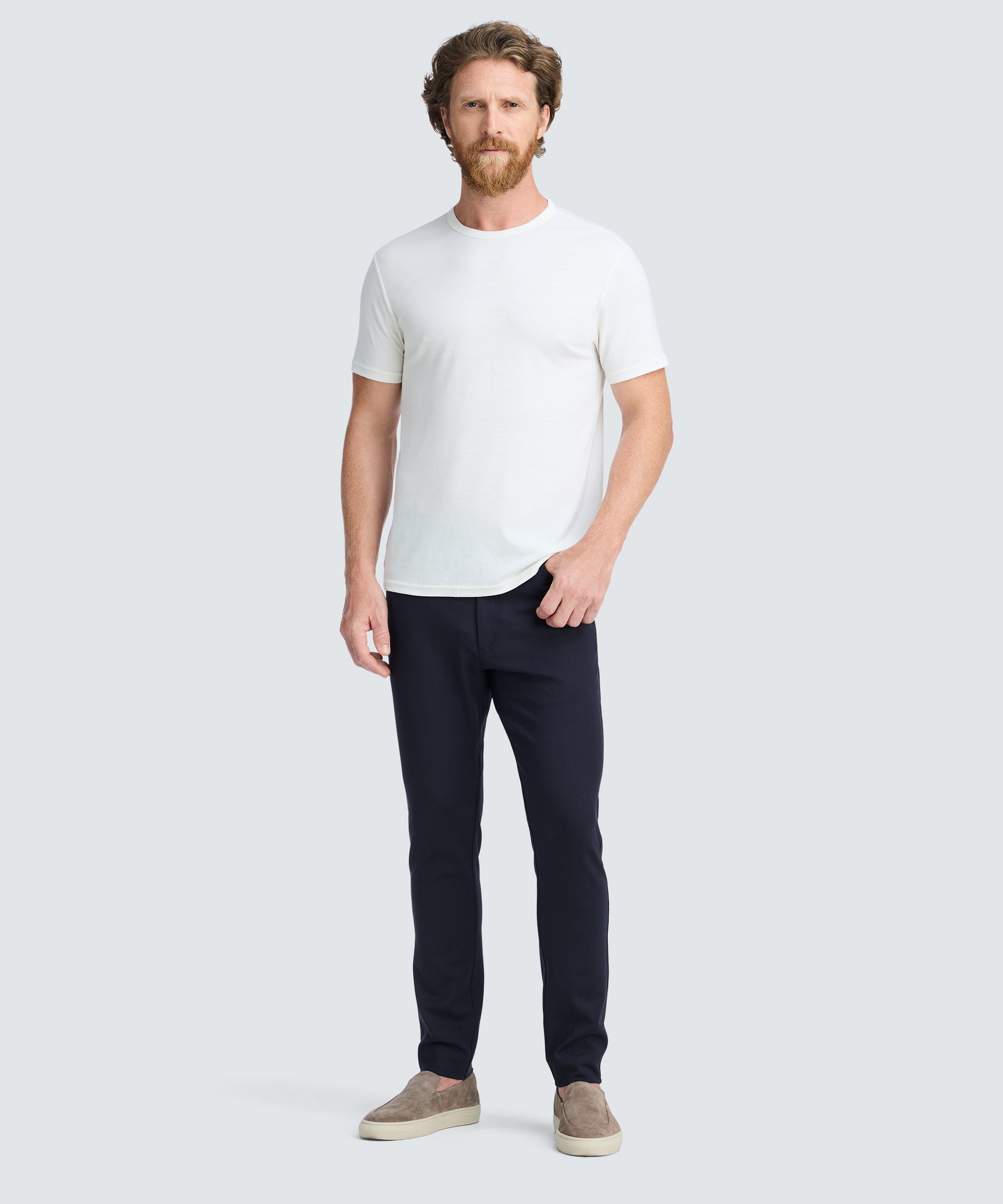 Men's Slim Merino Travel Pants
