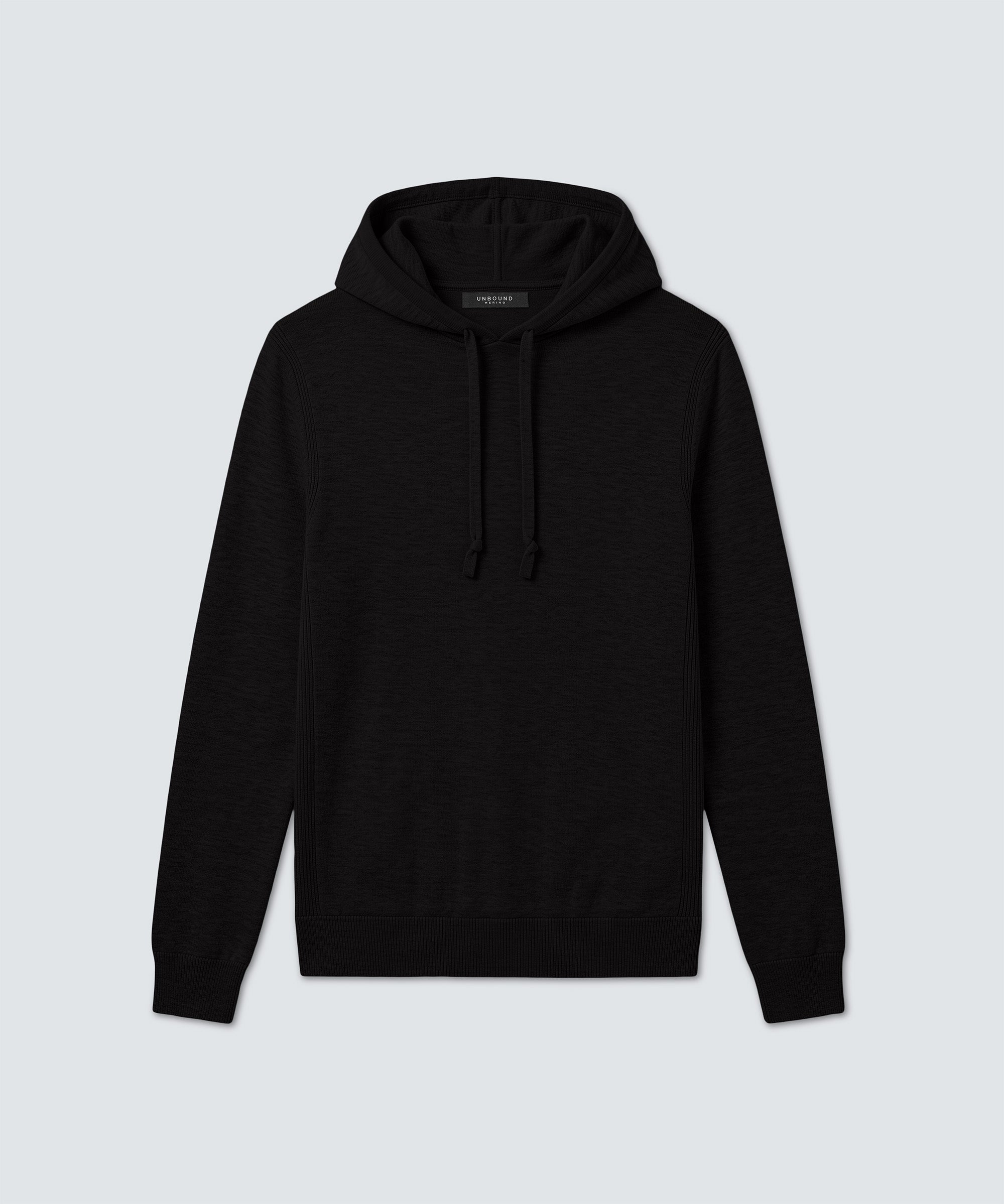 Men's Merino Knit Pullover Hoodie