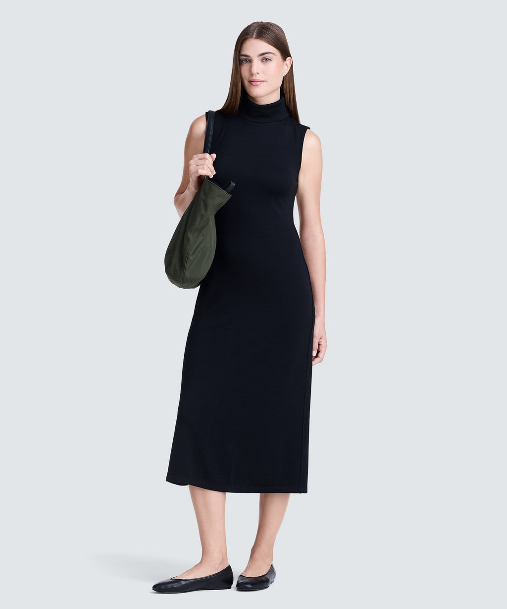Women's Merino Turtleneck Dress