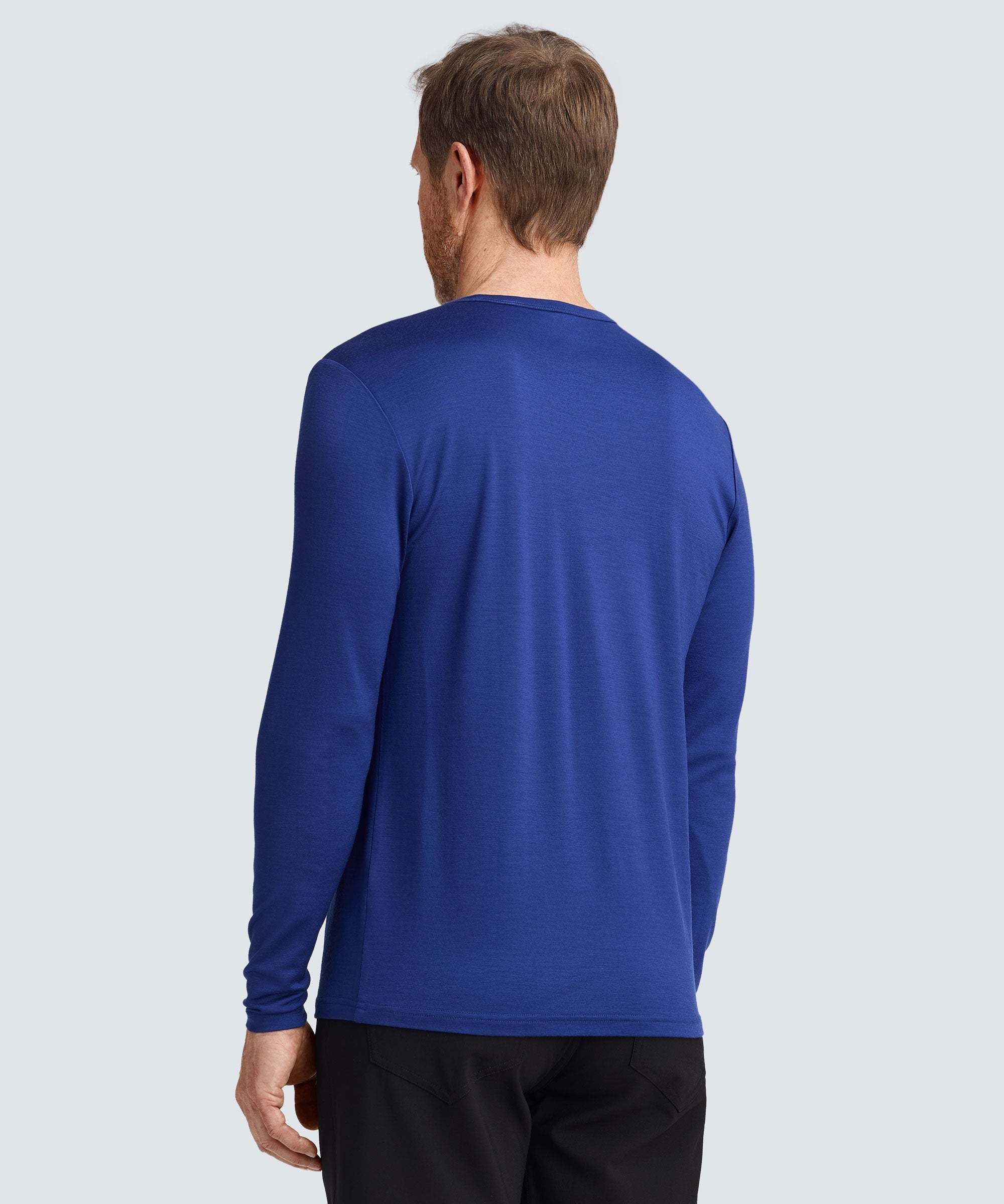 Men's Long Sleeve Merino Crew