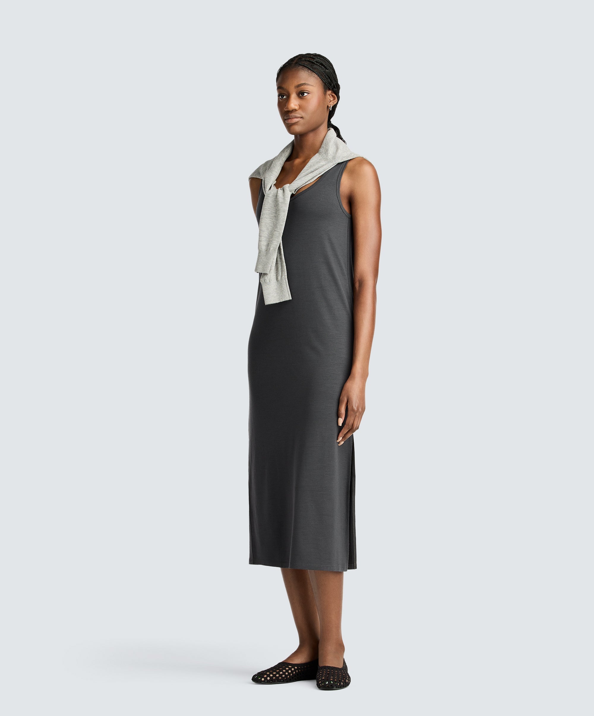 Women's Midi Merino Travel Dress