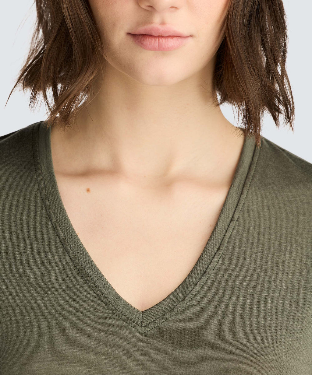 Women's Merino V-Neck T-Shirt