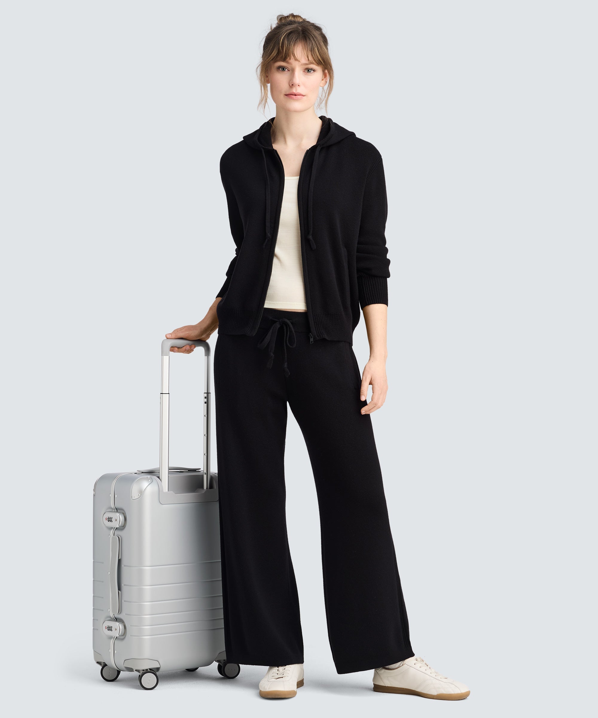 Women's Knit Hoodie + Sweater Pants