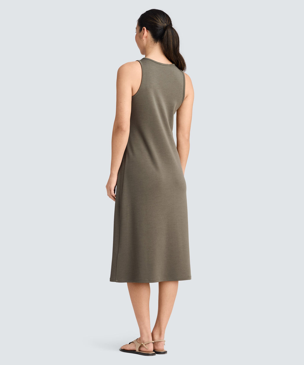 Women's Merino A-Line Tank Dress