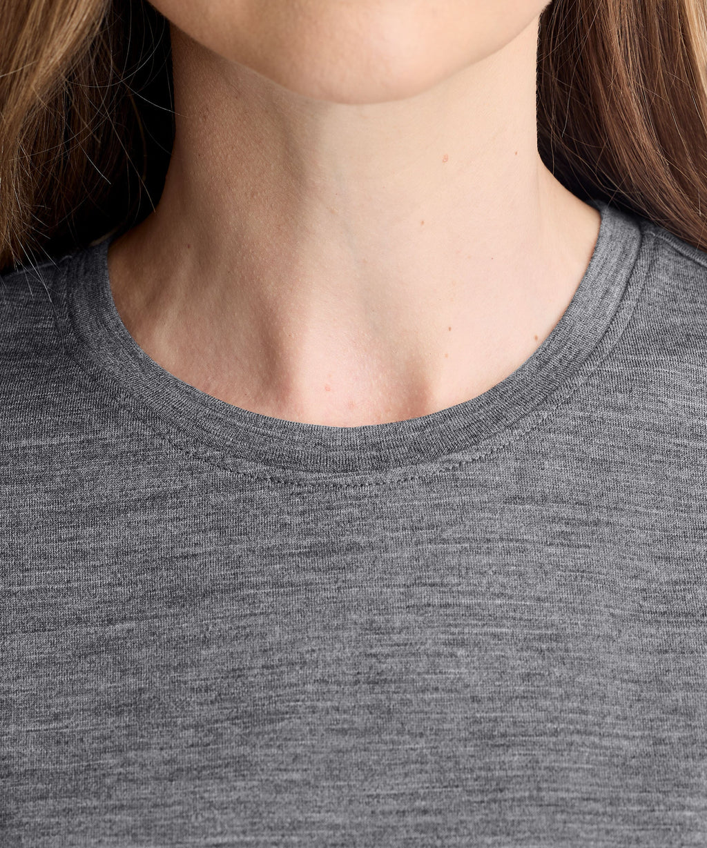 Women's Merino Crew Neck T-Shirt