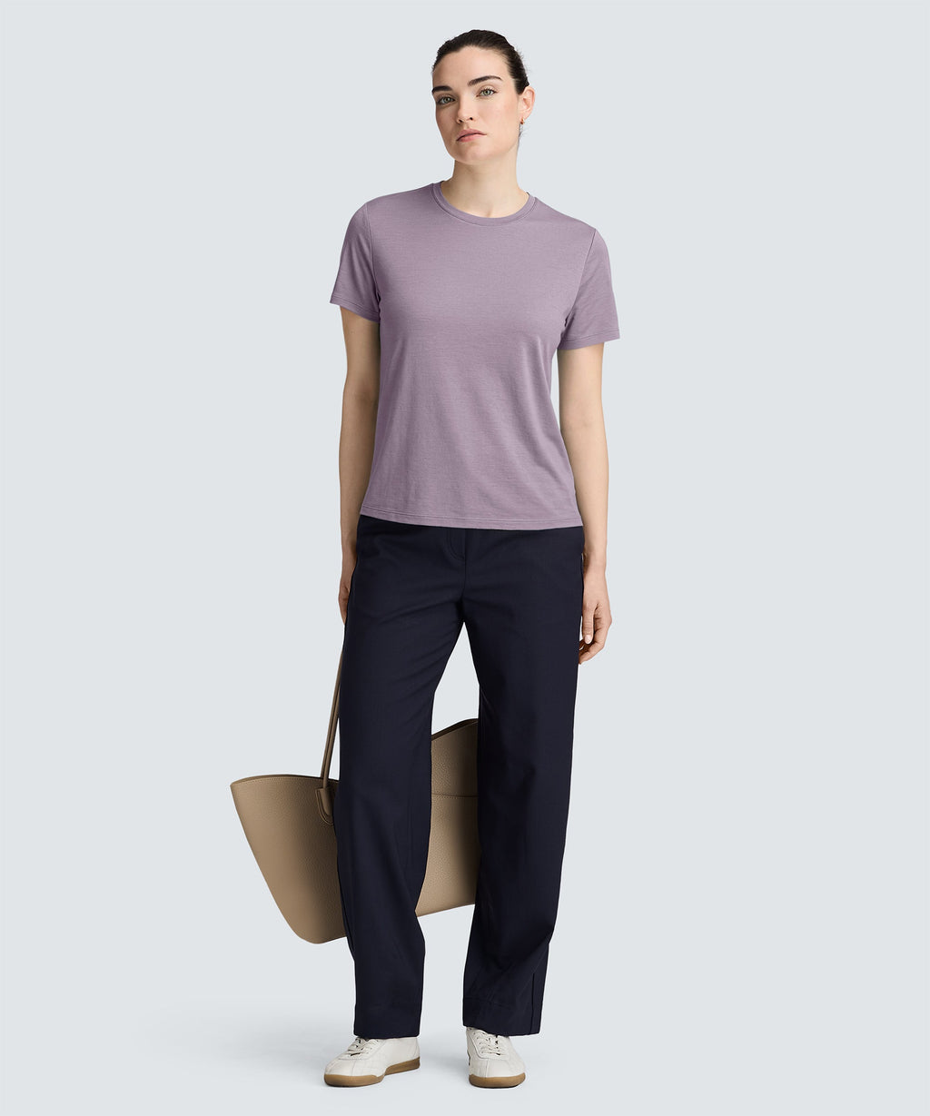 Women's Merino Crew Neck T-Shirt