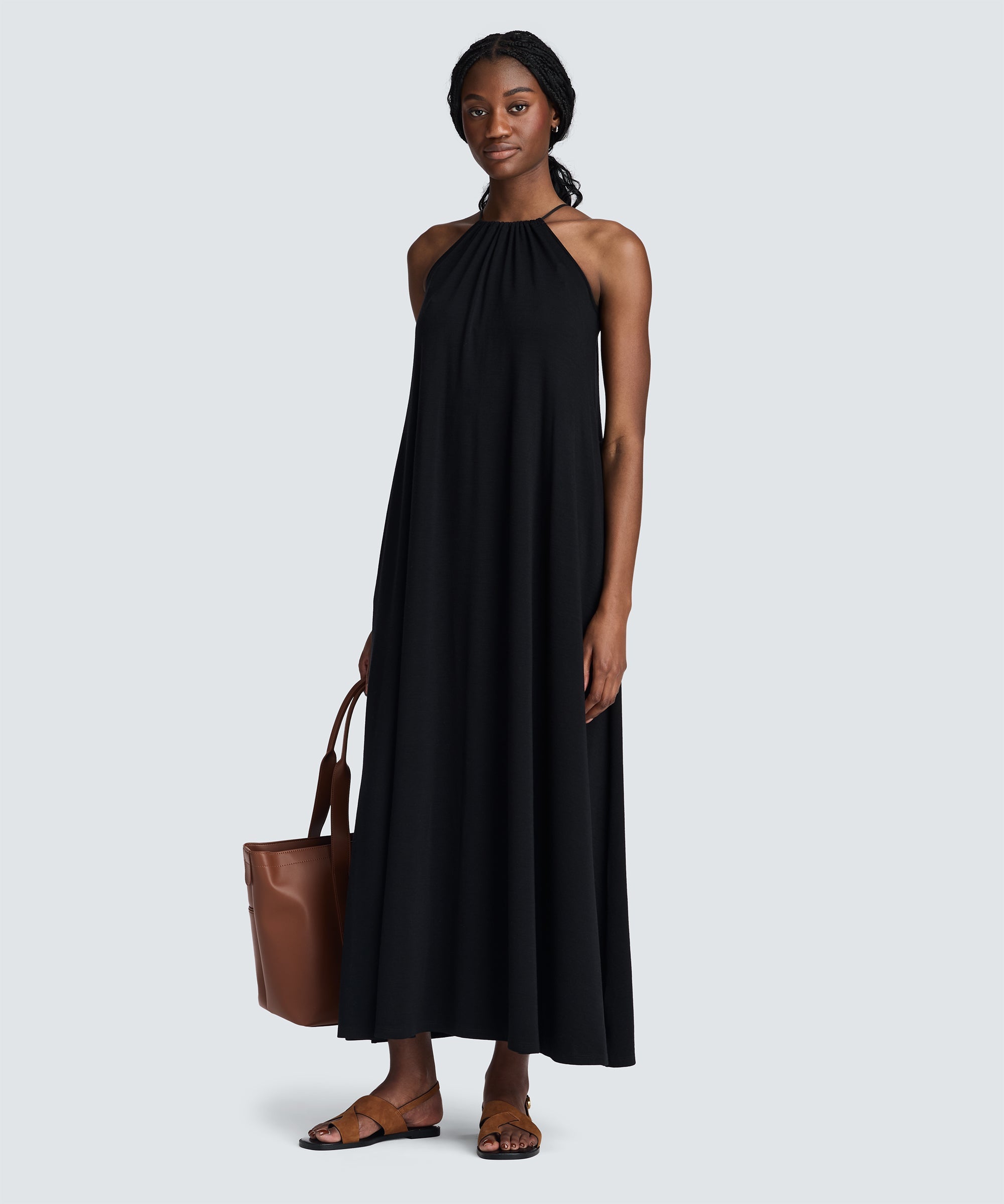 Women's Merino Halter Dress