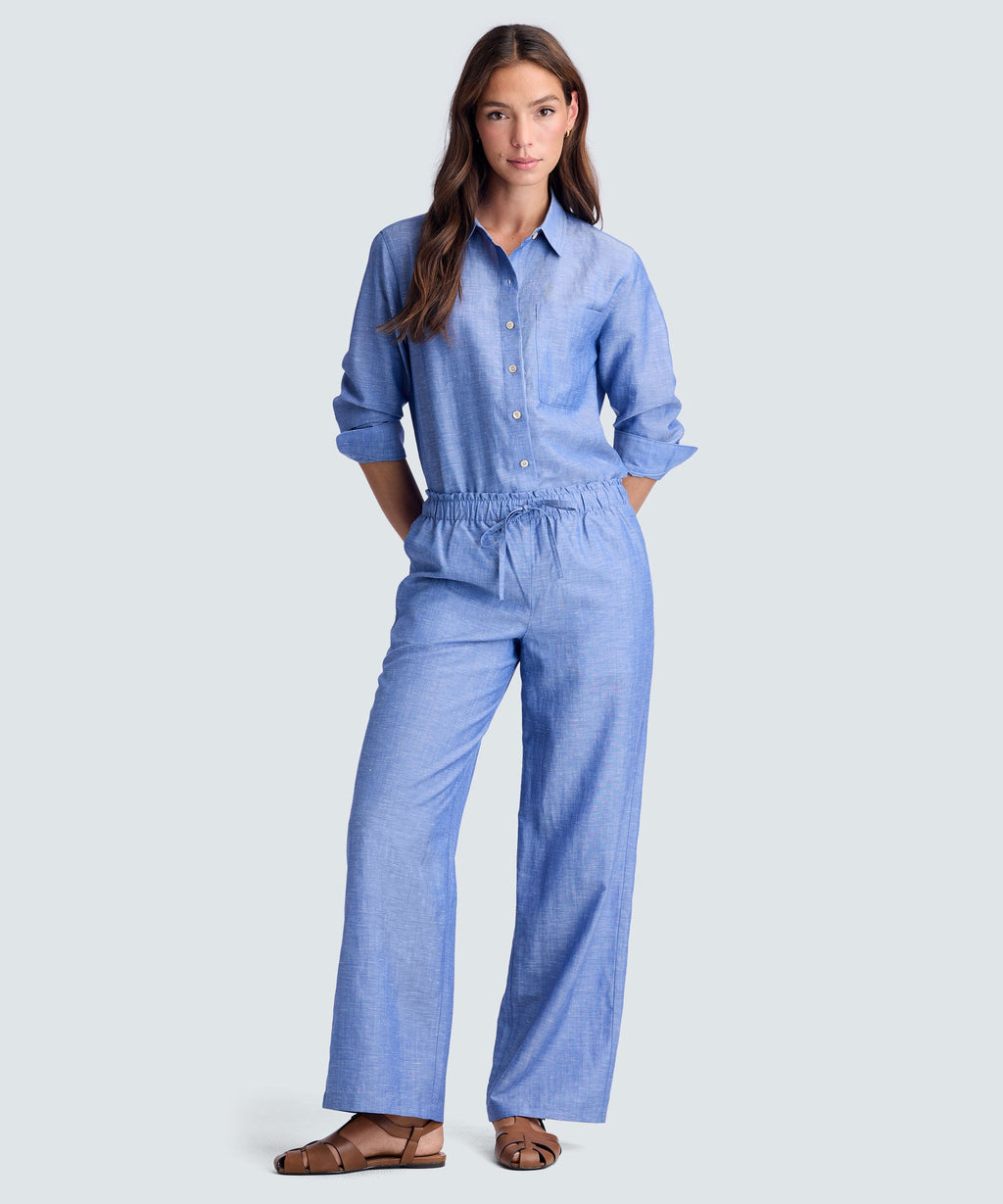 Women's Merino Linen Pants
