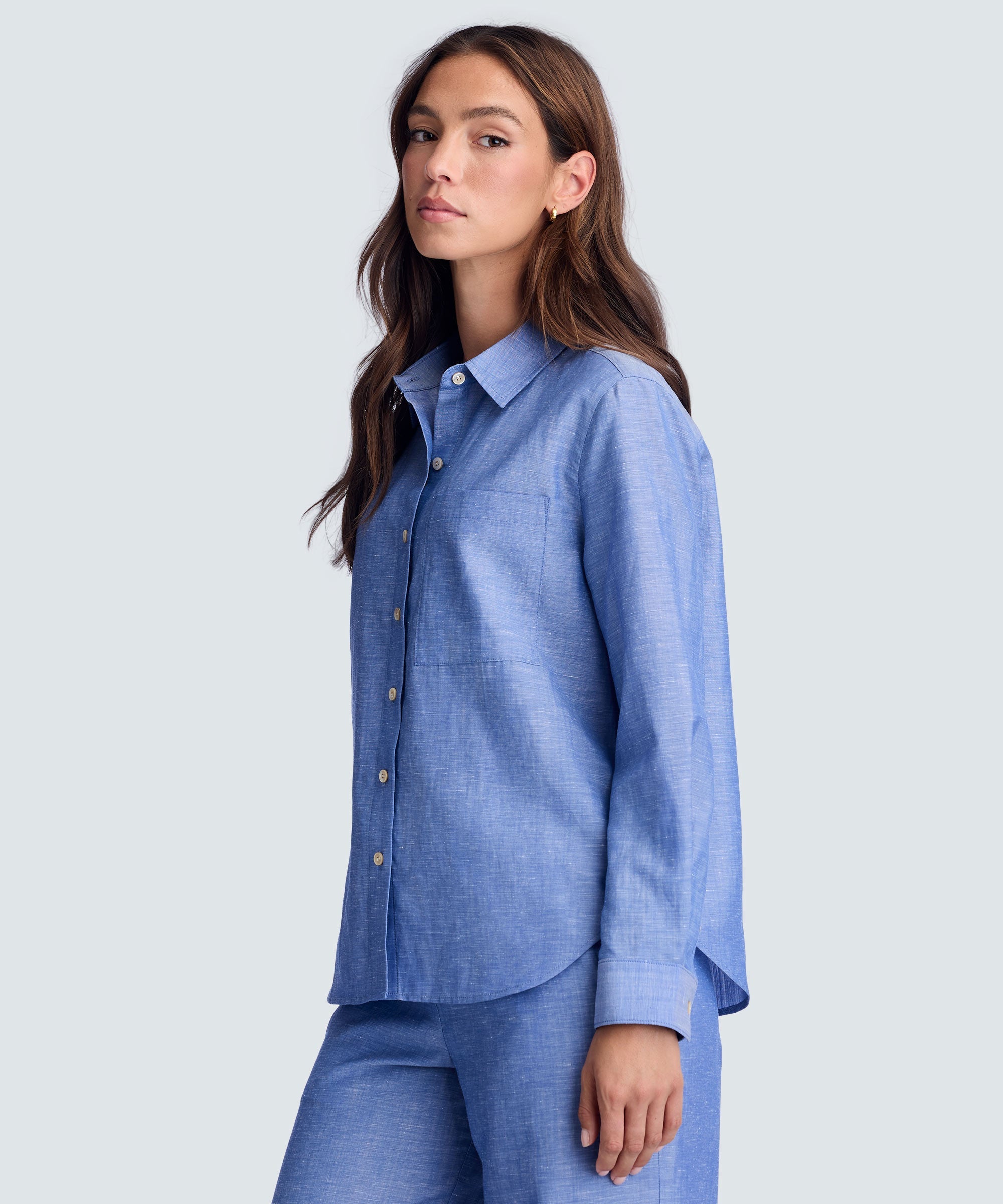 Women's Merino Linen Shirt