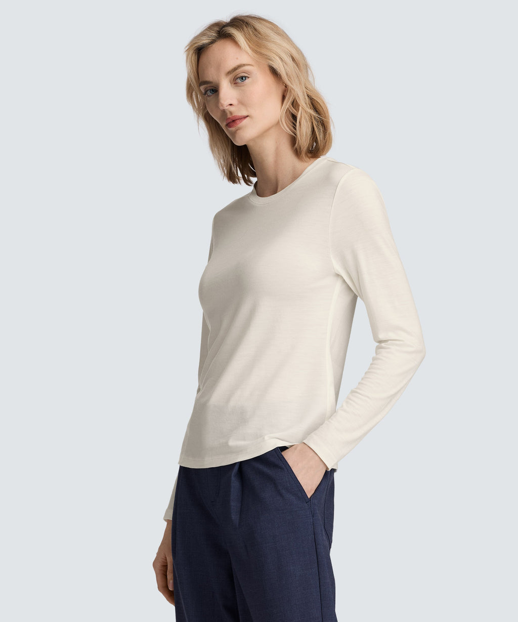 Women's Long Sleeve Merino Crew
