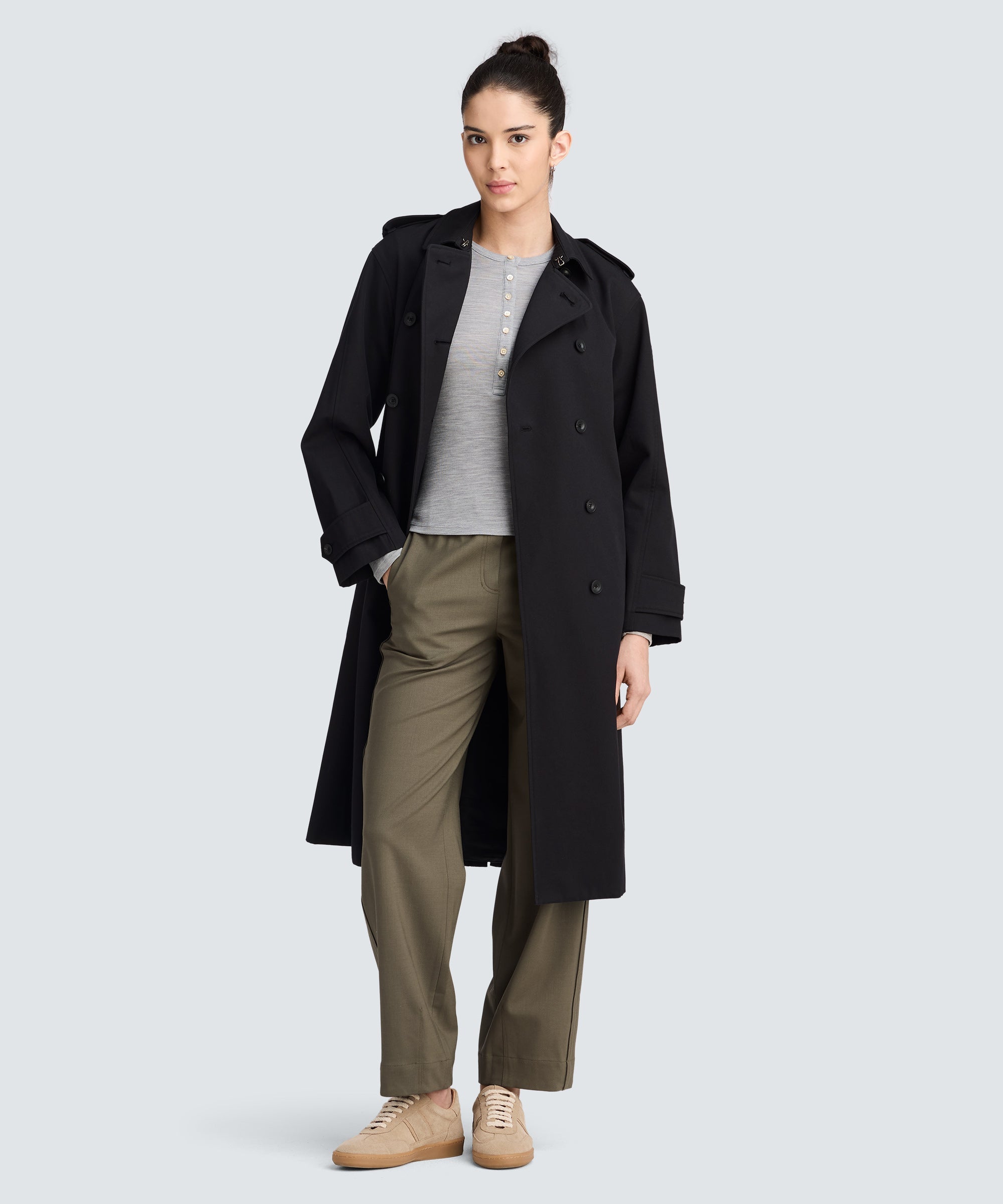 Women's Merino Rib Henley