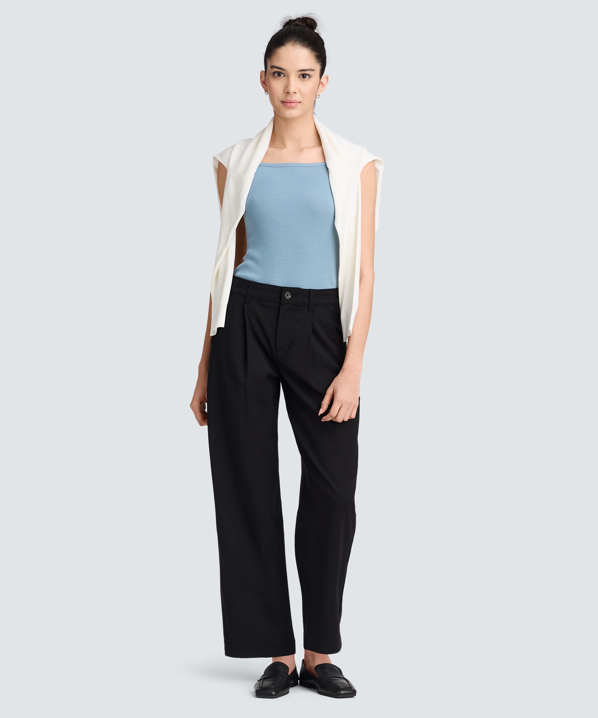 Women's Merino Tencel Rib Tank