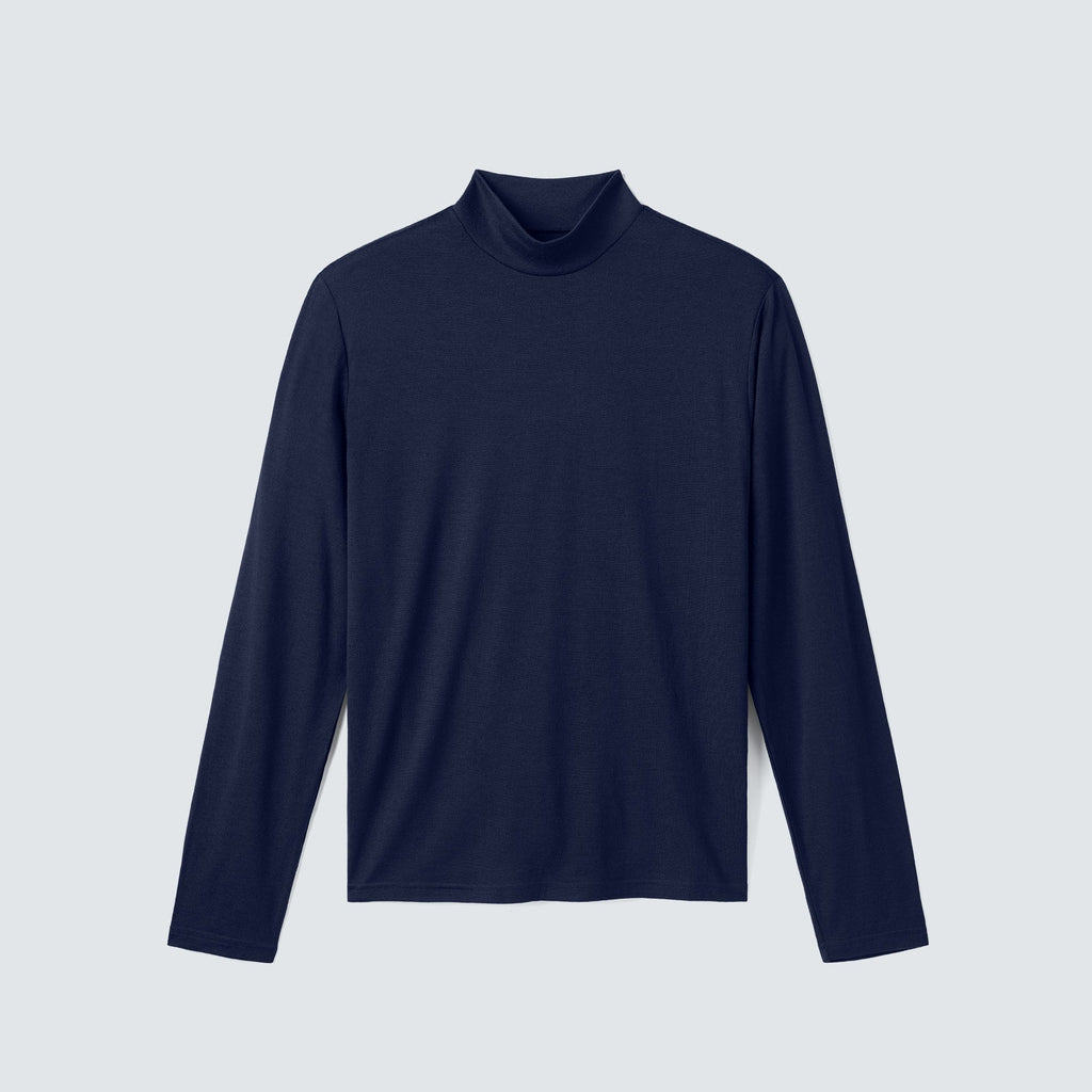 Men's Long Sleeve Merino Hi-Neck