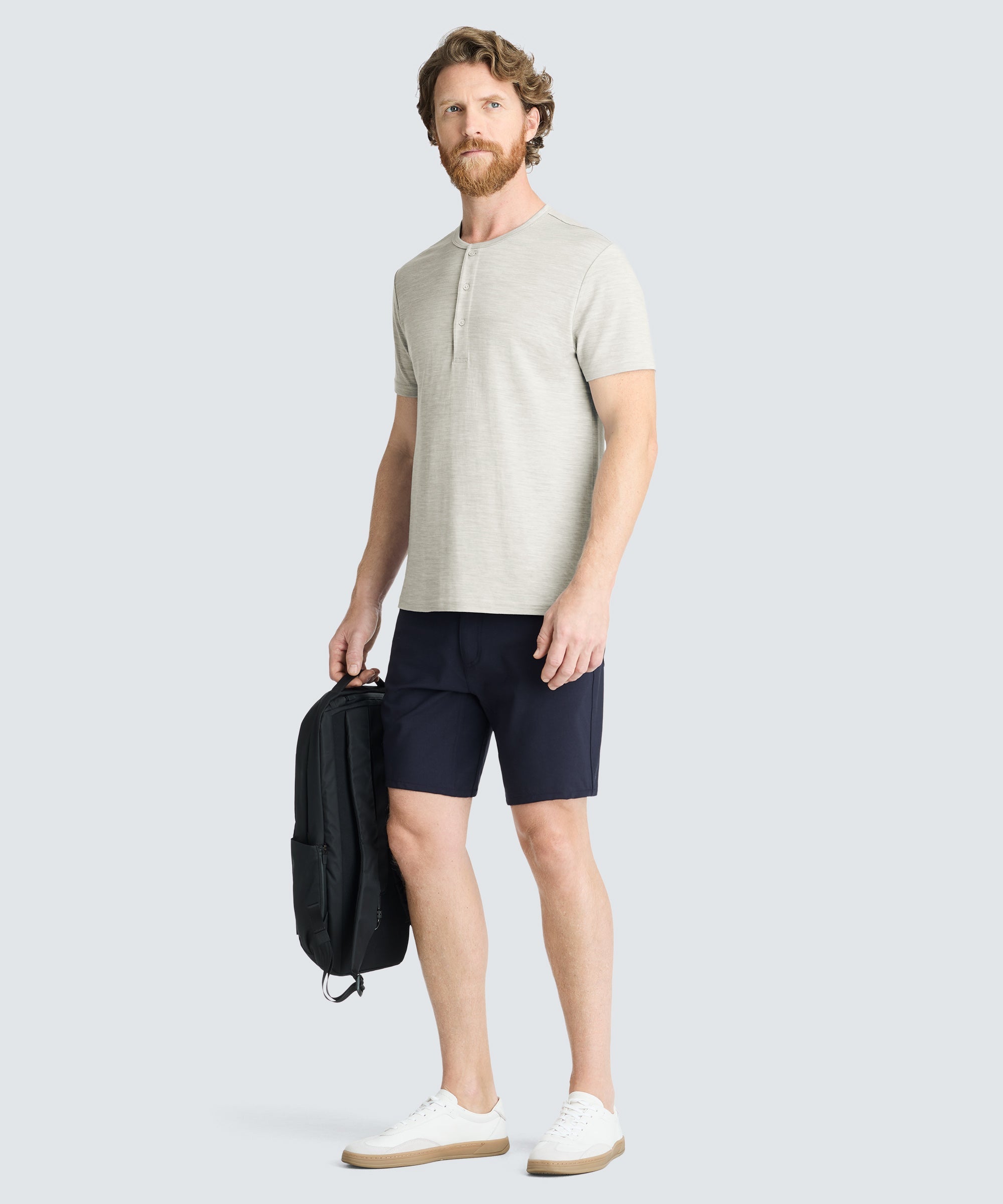 Men's Merino Short Sleeve Henley