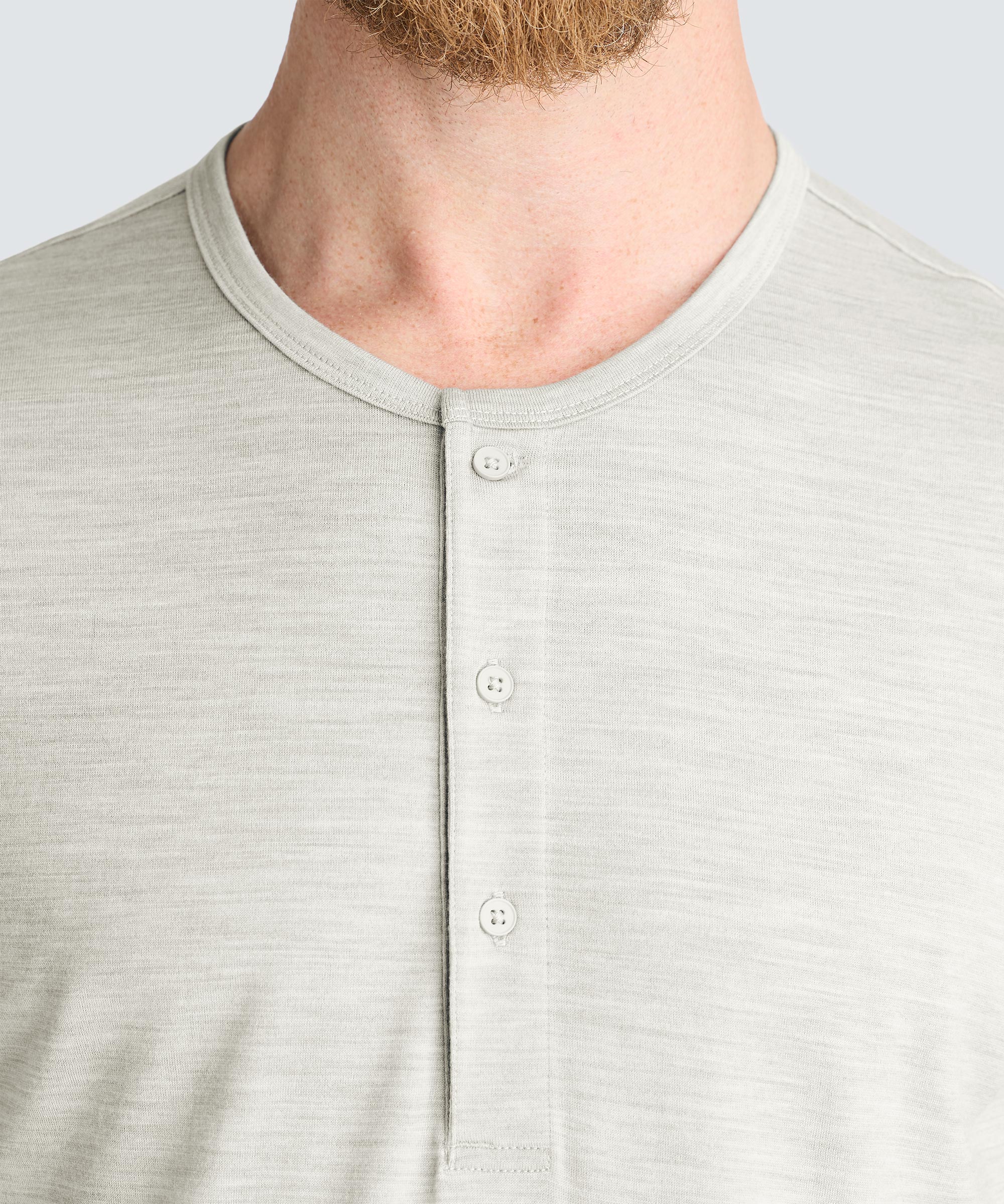 Men's Merino Short Sleeve Henley