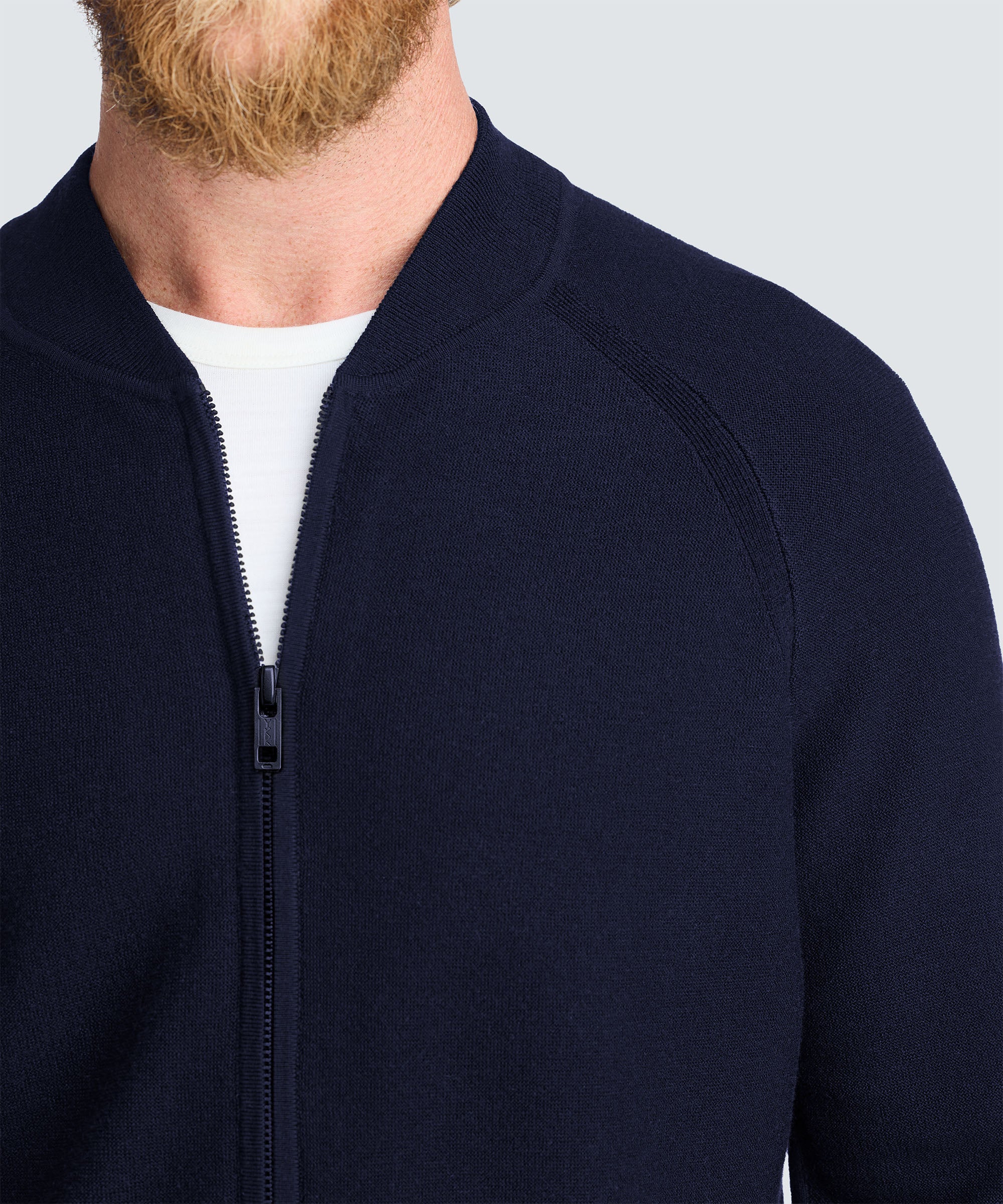 Men's Merino Knit Bomber