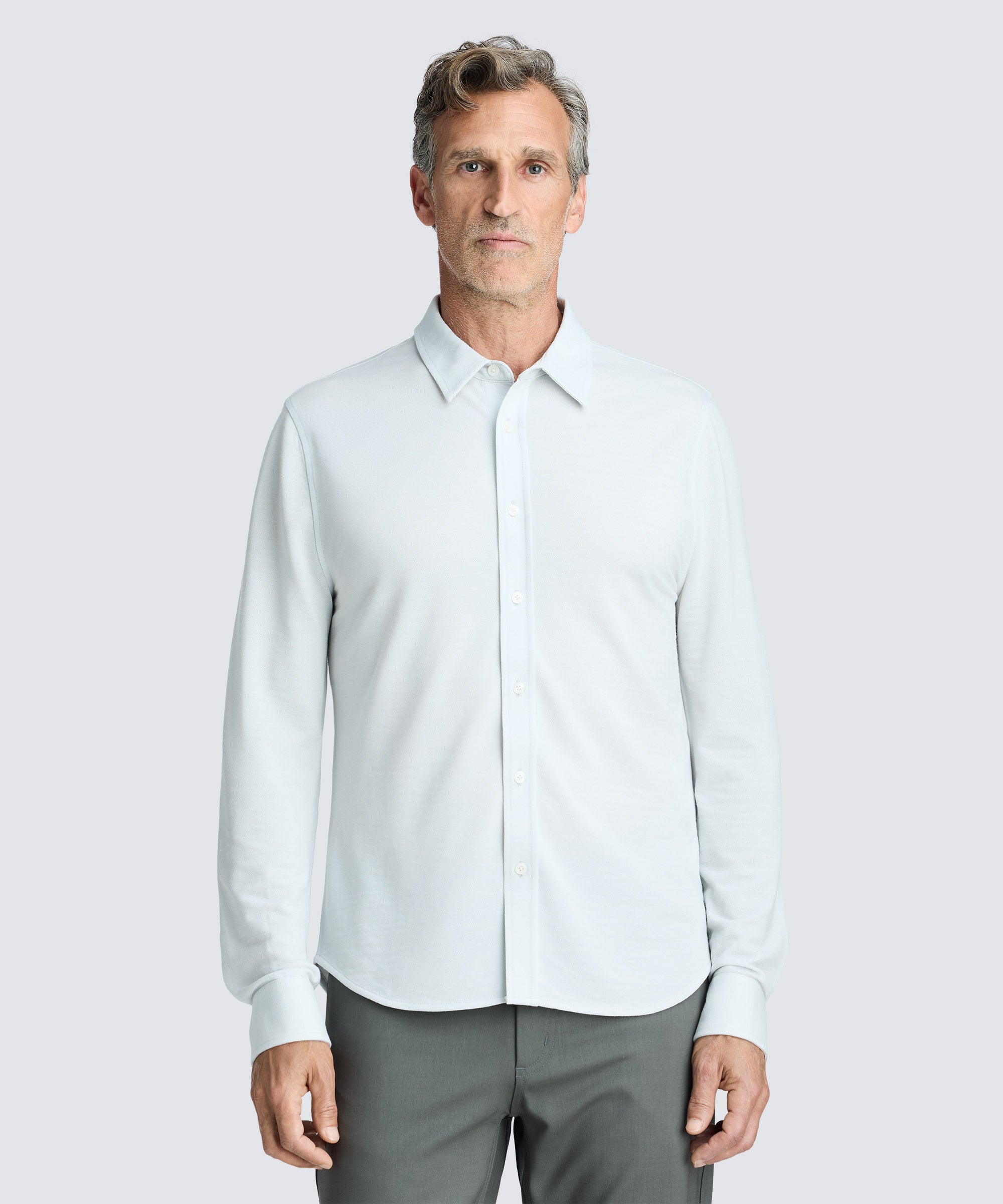 Men's Merino Button-Up