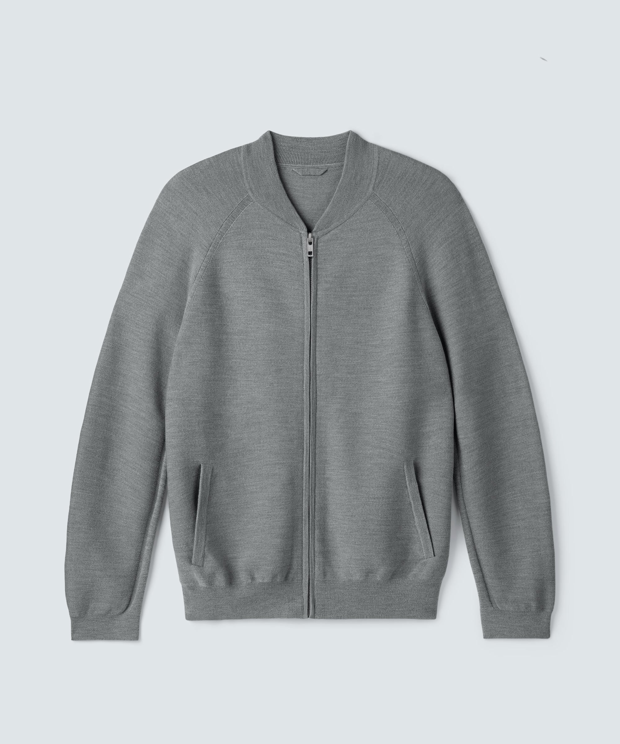 Men's Merino Knit Bomber