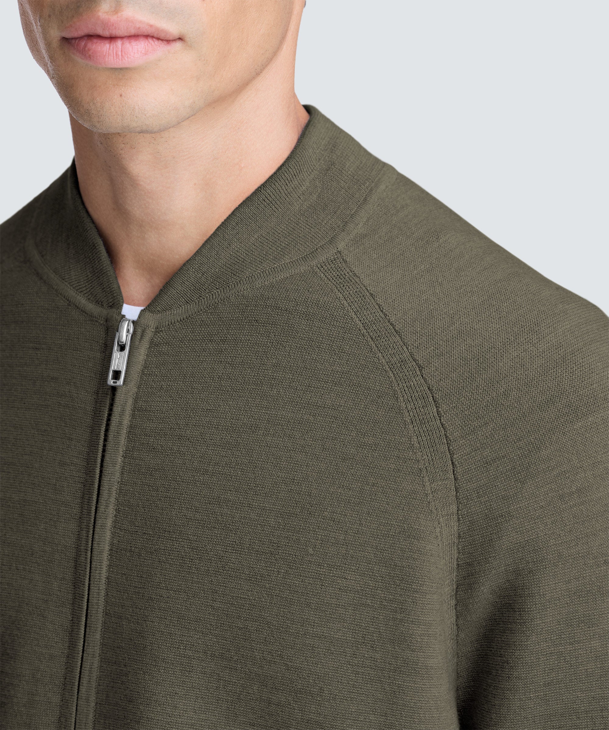 Men's Merino Knit Bomber