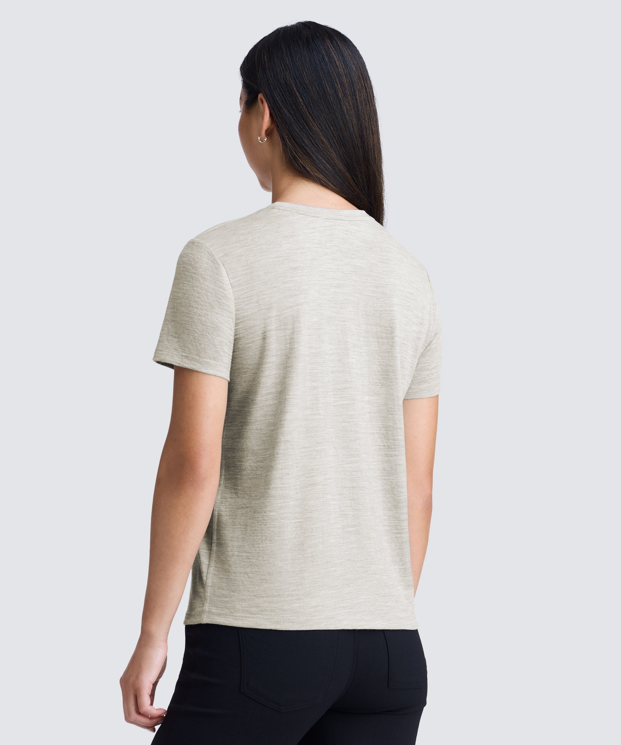 Women's Merino Crew Neck T-Shirt