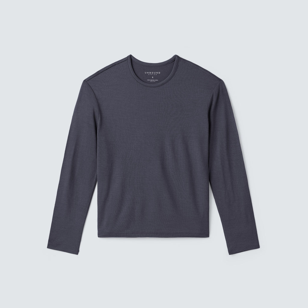 Women's Relaxed Long Sleeve Merino Crew