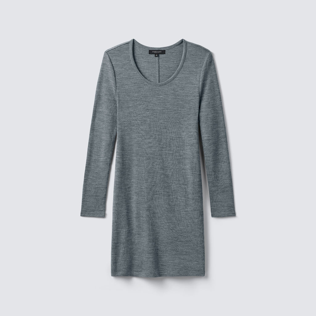 Women's Mini Merino Long Sleeve Dress