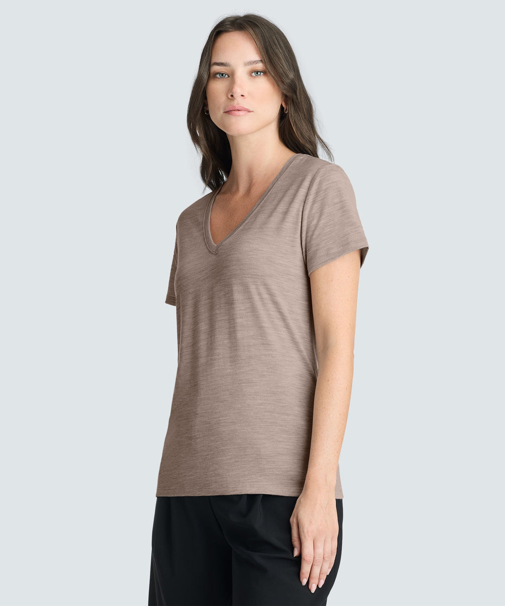 Women's Merino V-Neck T-Shirt