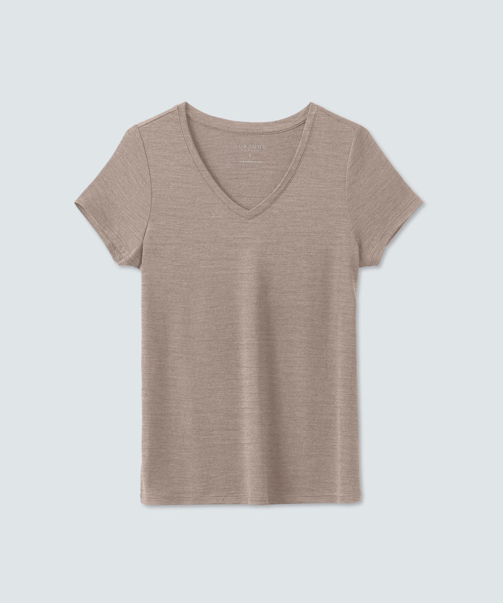 Women's Merino V-Neck T-Shirt