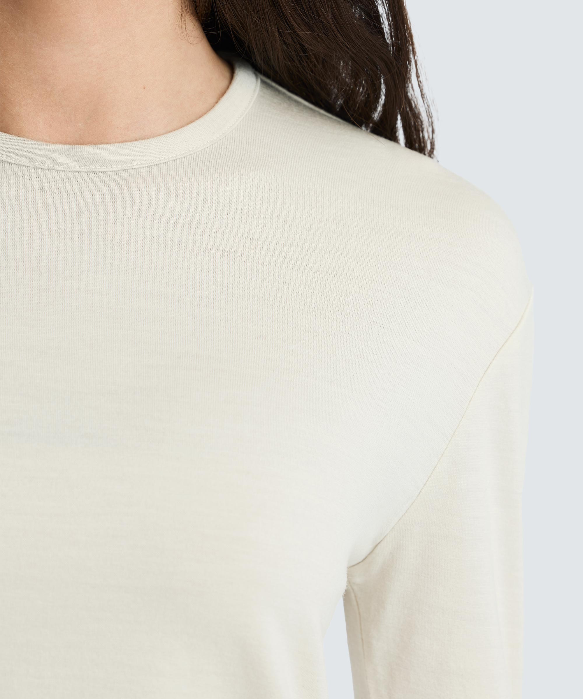 Women's Relaxed Long Sleeve Merino Crew