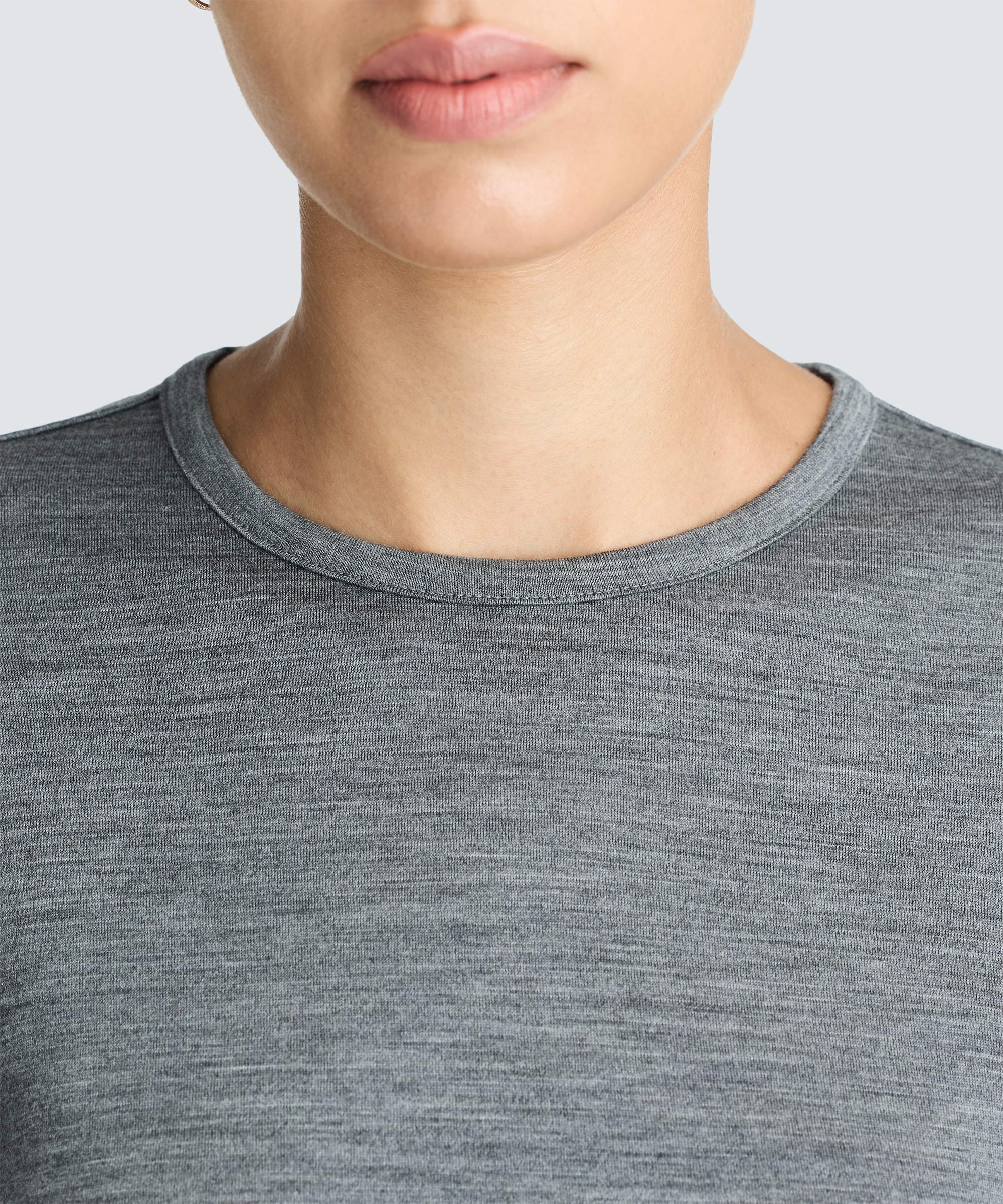 Women's Relaxed Long Sleeve Merino Crew