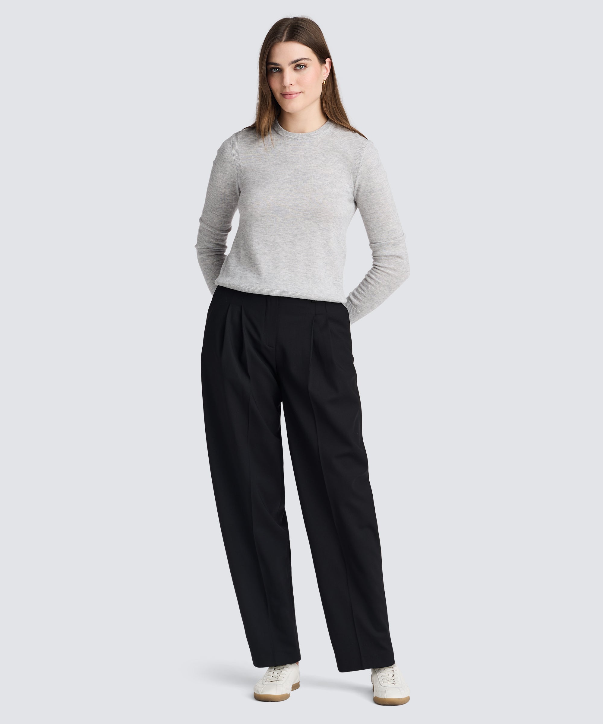 Women's Wide Leg Merino Travel Trouser