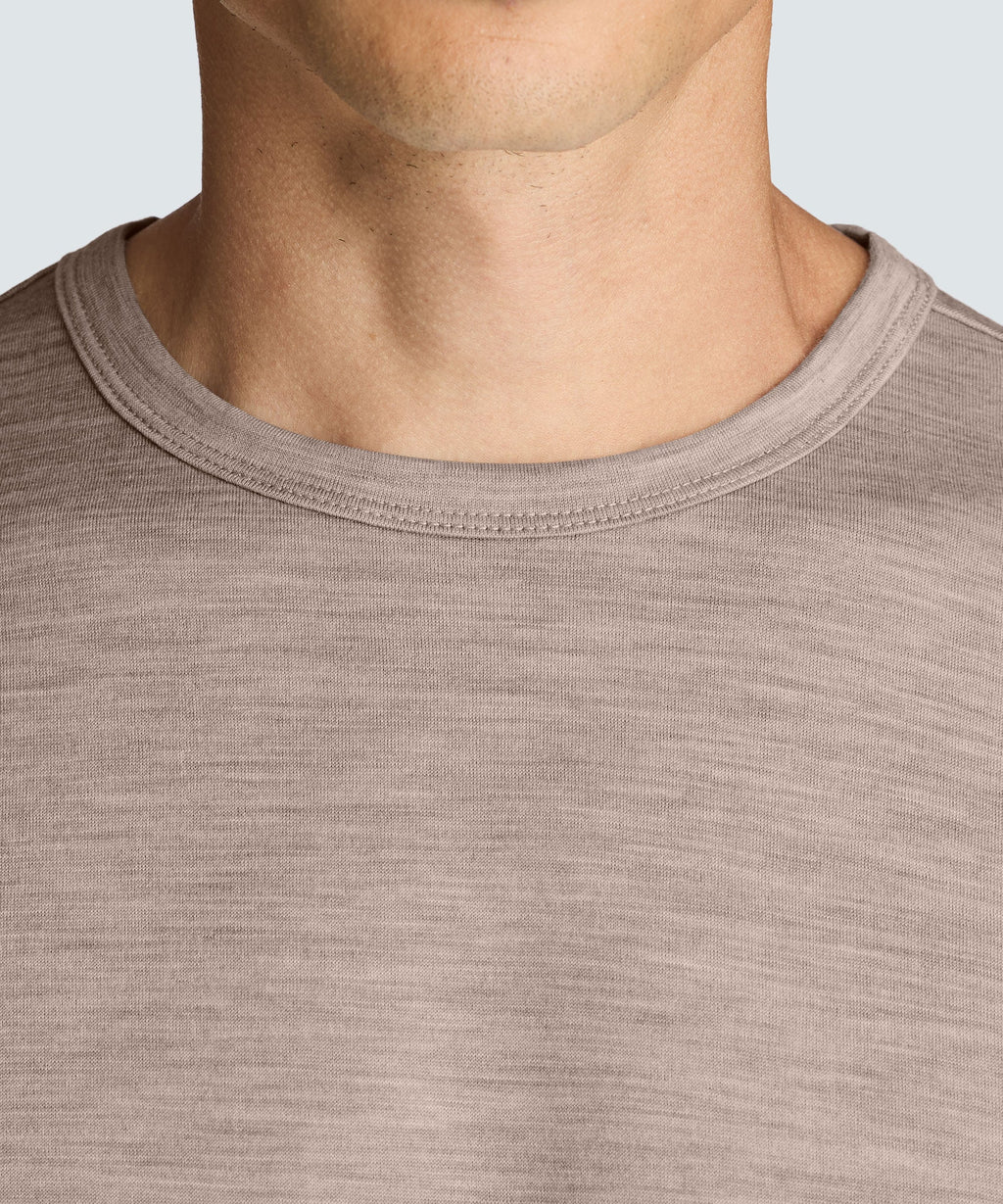 Men's Merino Crew Neck T-Shirt
