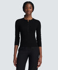 Women's Merino Rib Henley