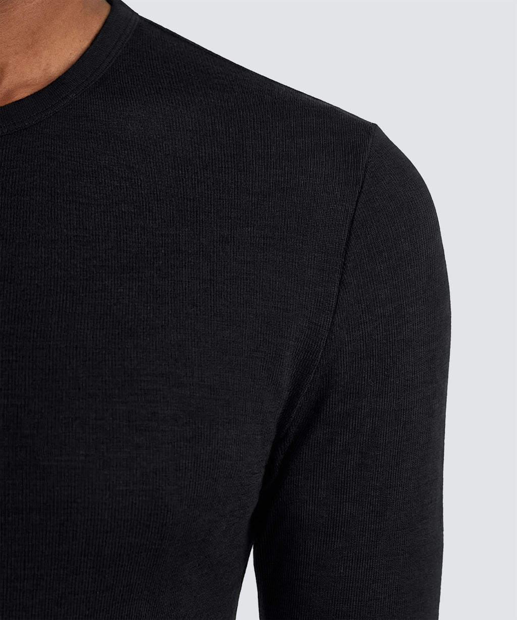 Women's Merino Rib Henley