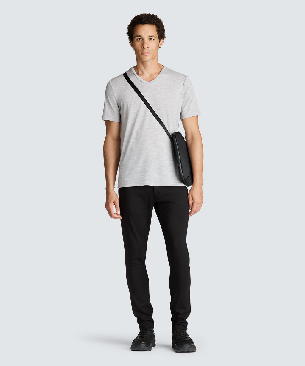 Men's Tall Merino V-Neck T-Shirt