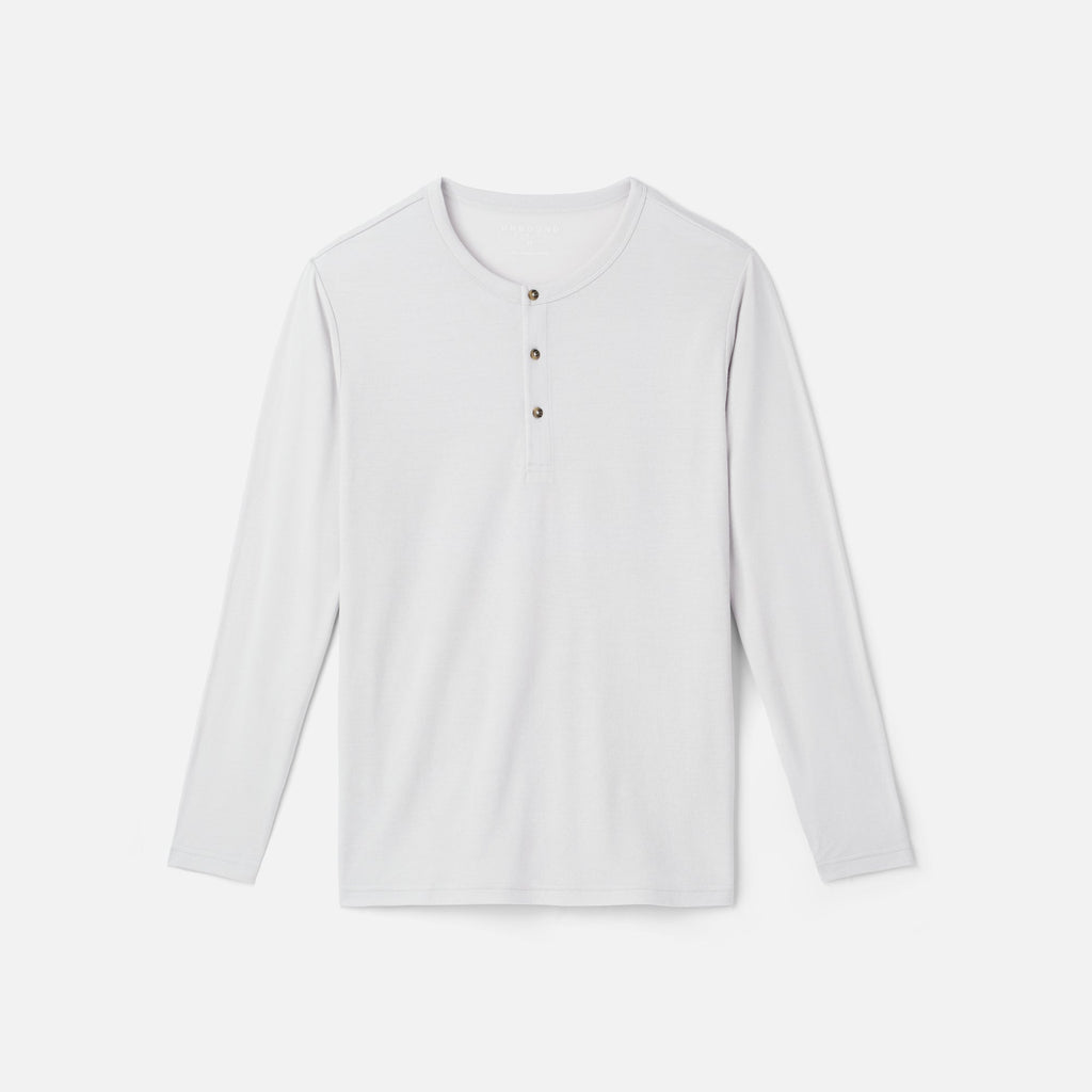 Men's Long Sleeve Merino Henley