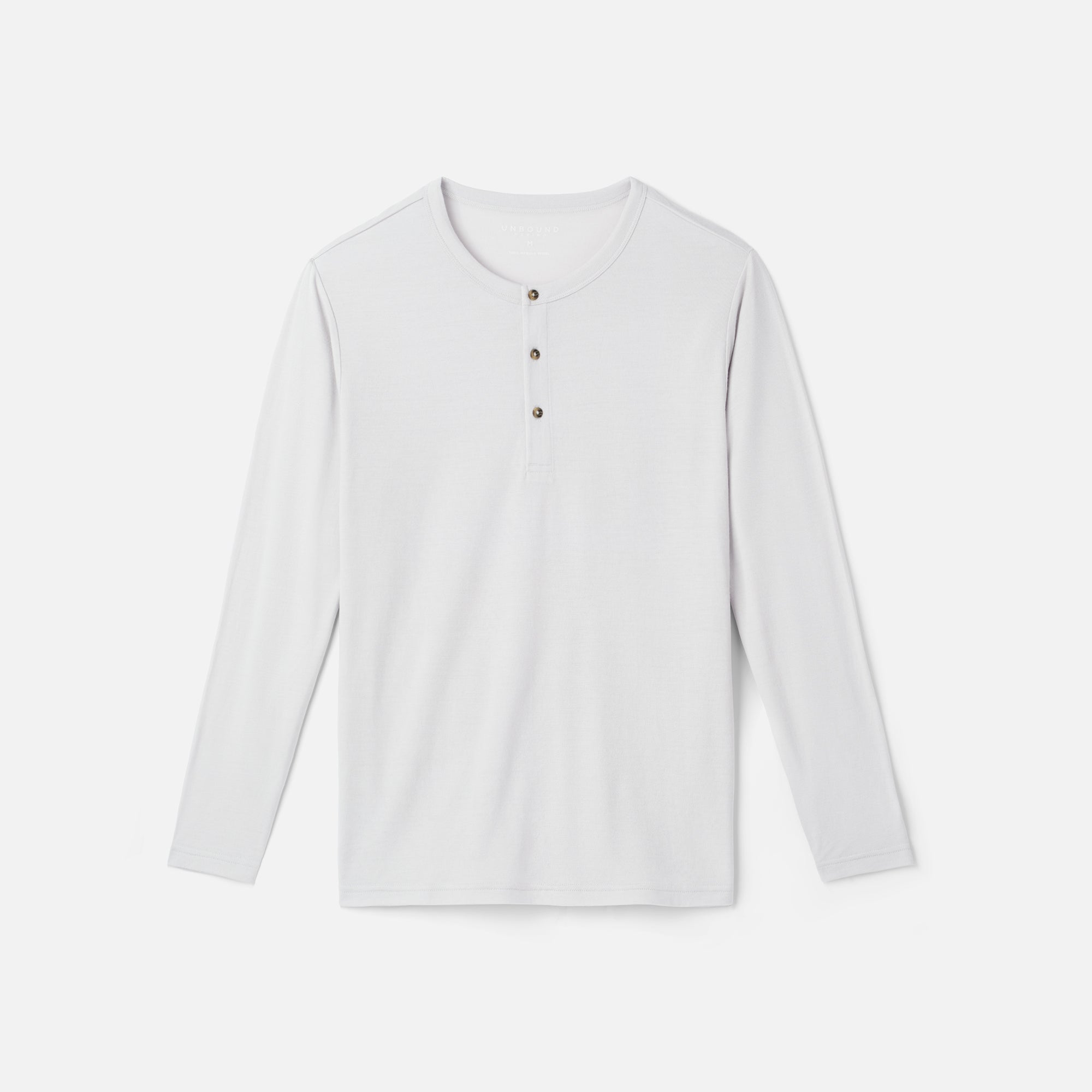 Men's Long Sleeve Merino Henley