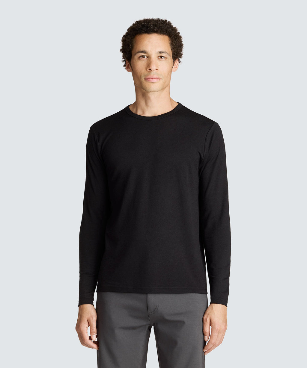 Men's Long Sleeve Merino Crew