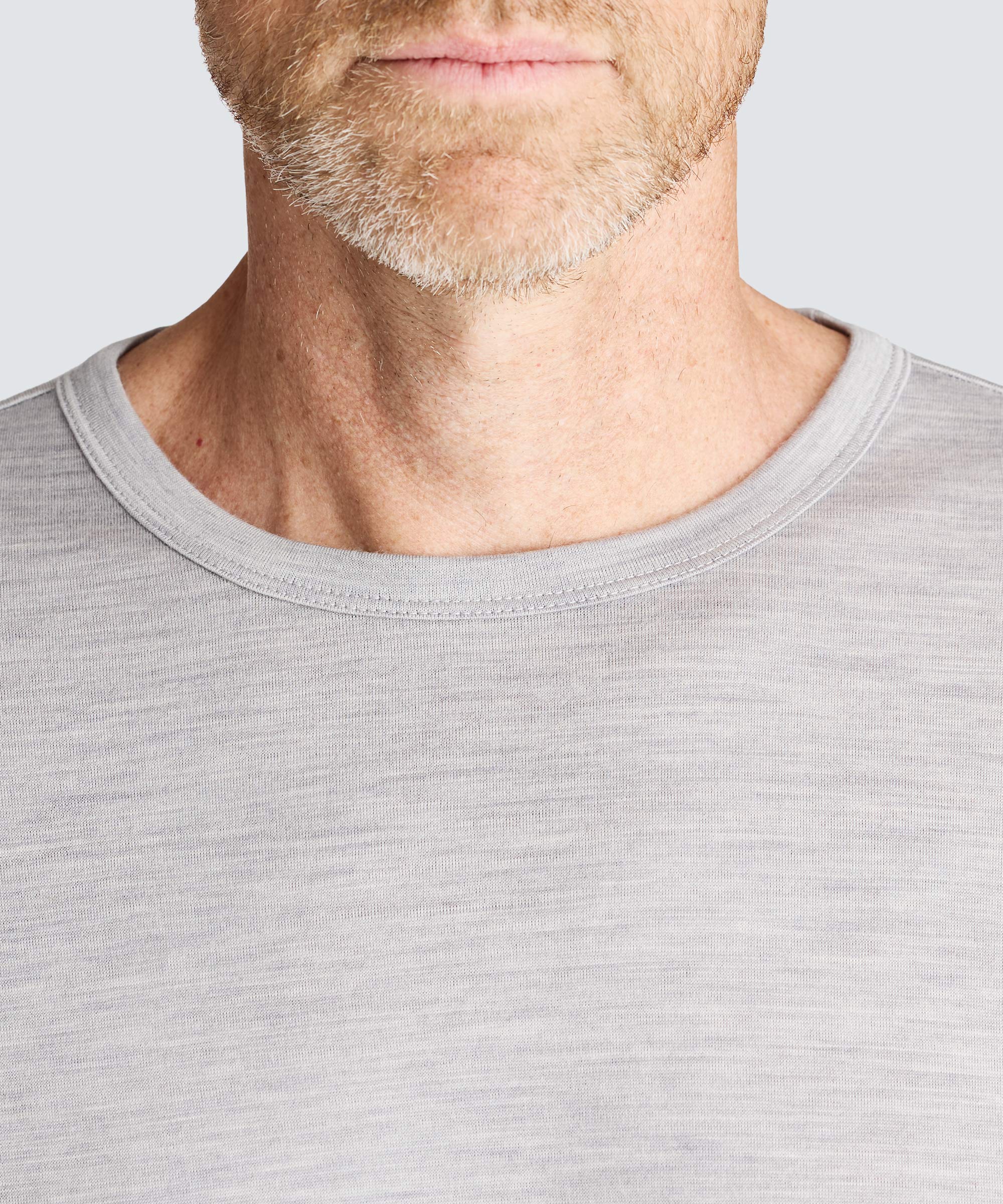 Men's Long Sleeve Merino Crew