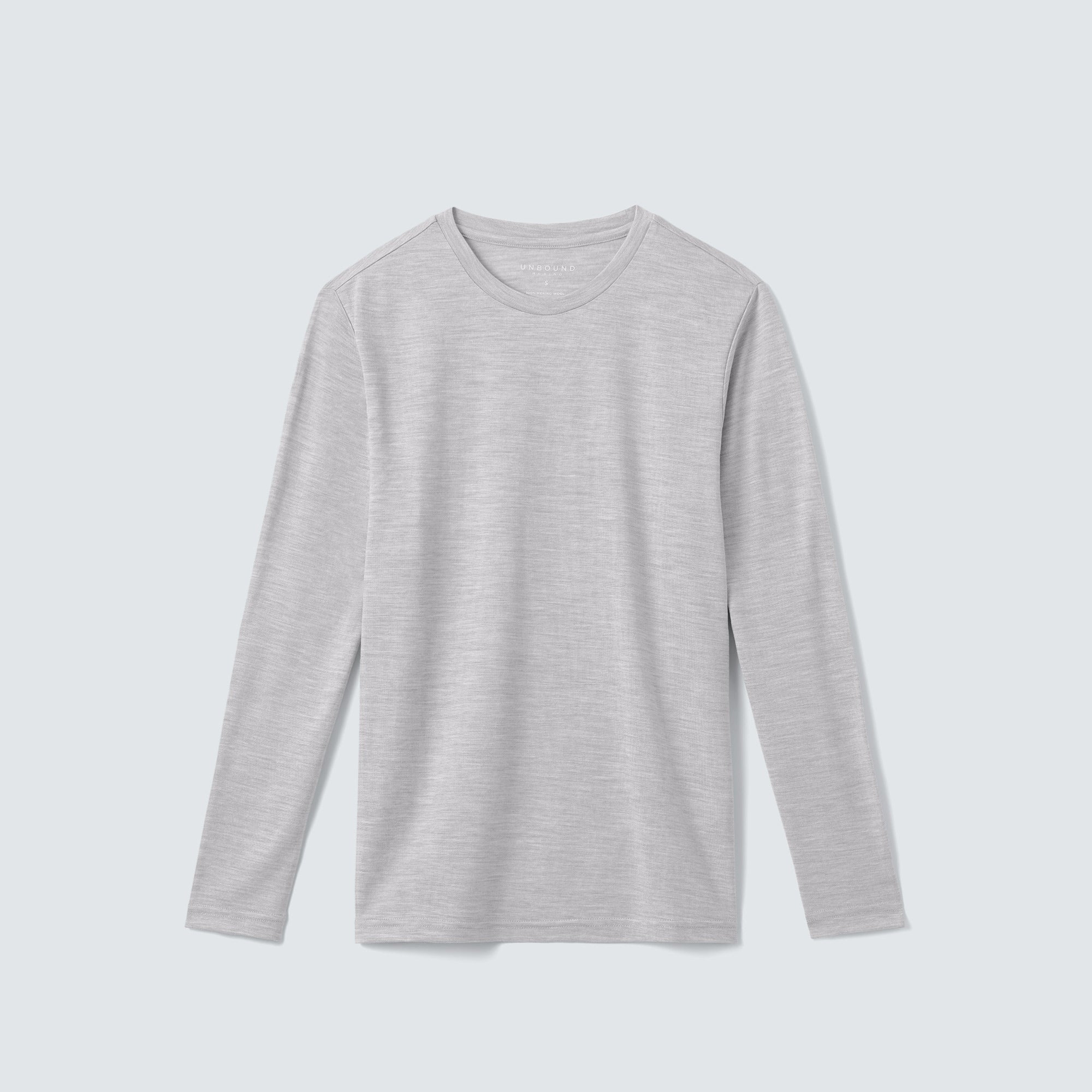 Men's Tall Long Sleeve Merino Crew