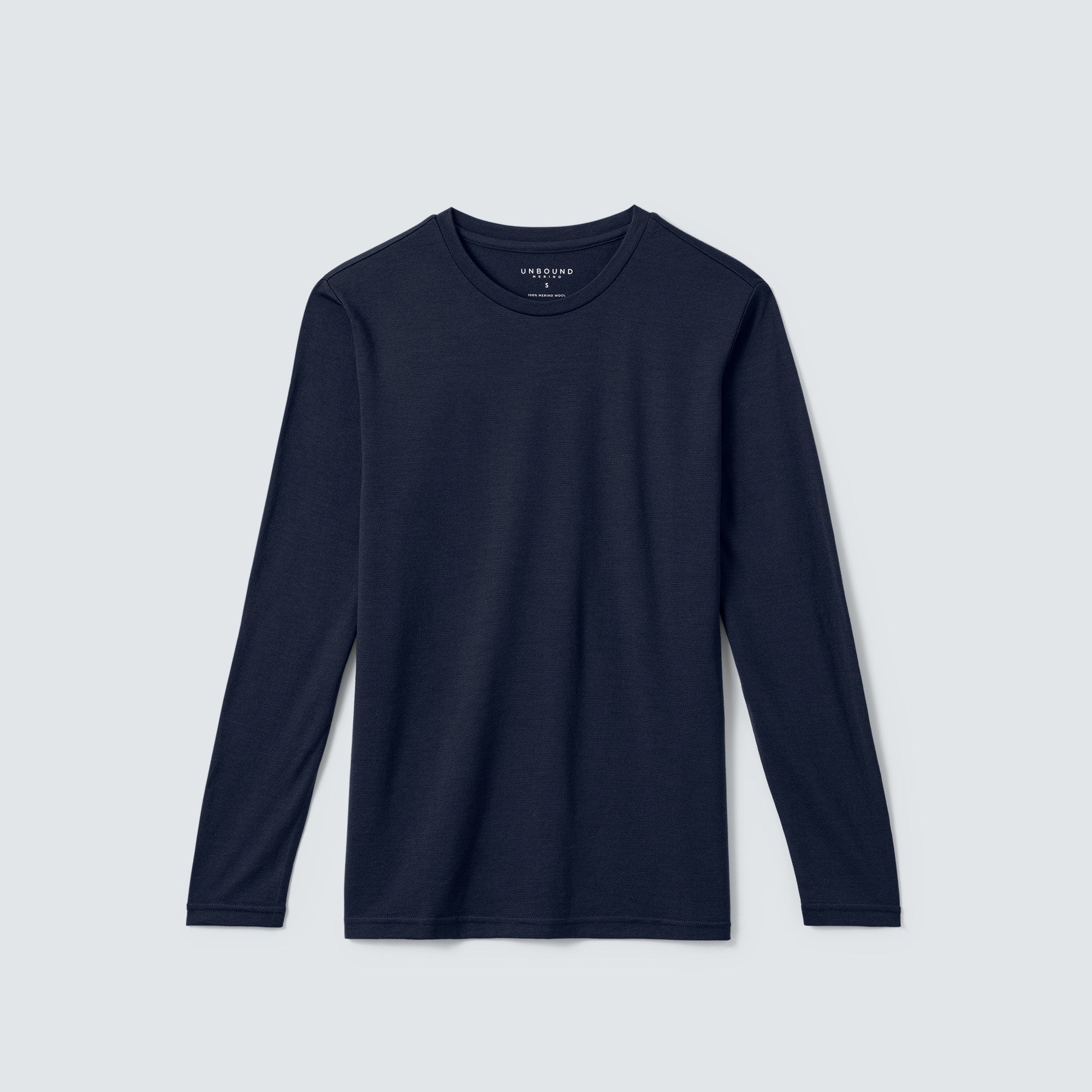 Men's Tall Long Sleeve Merino Crew